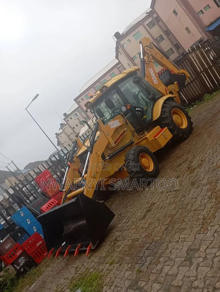 6in1 Backhoe Loader Machine