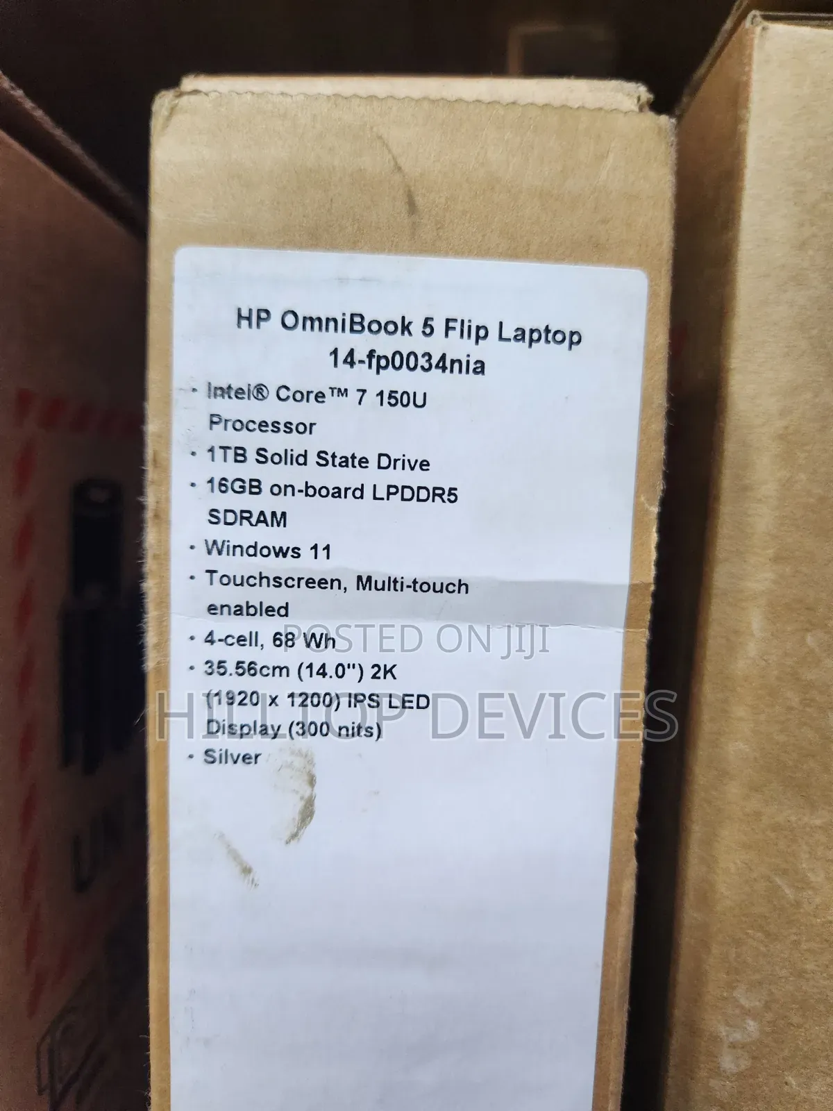 New Laptop HP OmniBook 5 14" 16GB Intel Core 7 SSD 1T