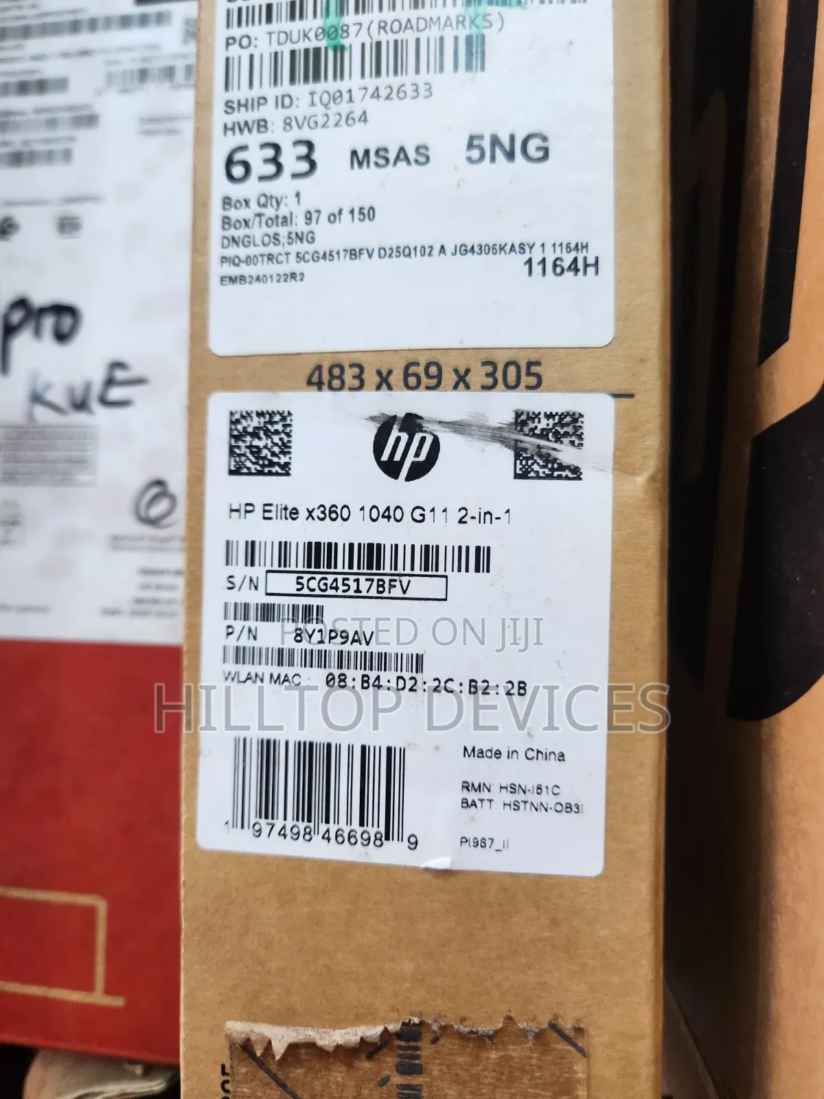 New Laptop HP EliteBook 1040 16GB Intel Core Ultra 7 SSD 512GB