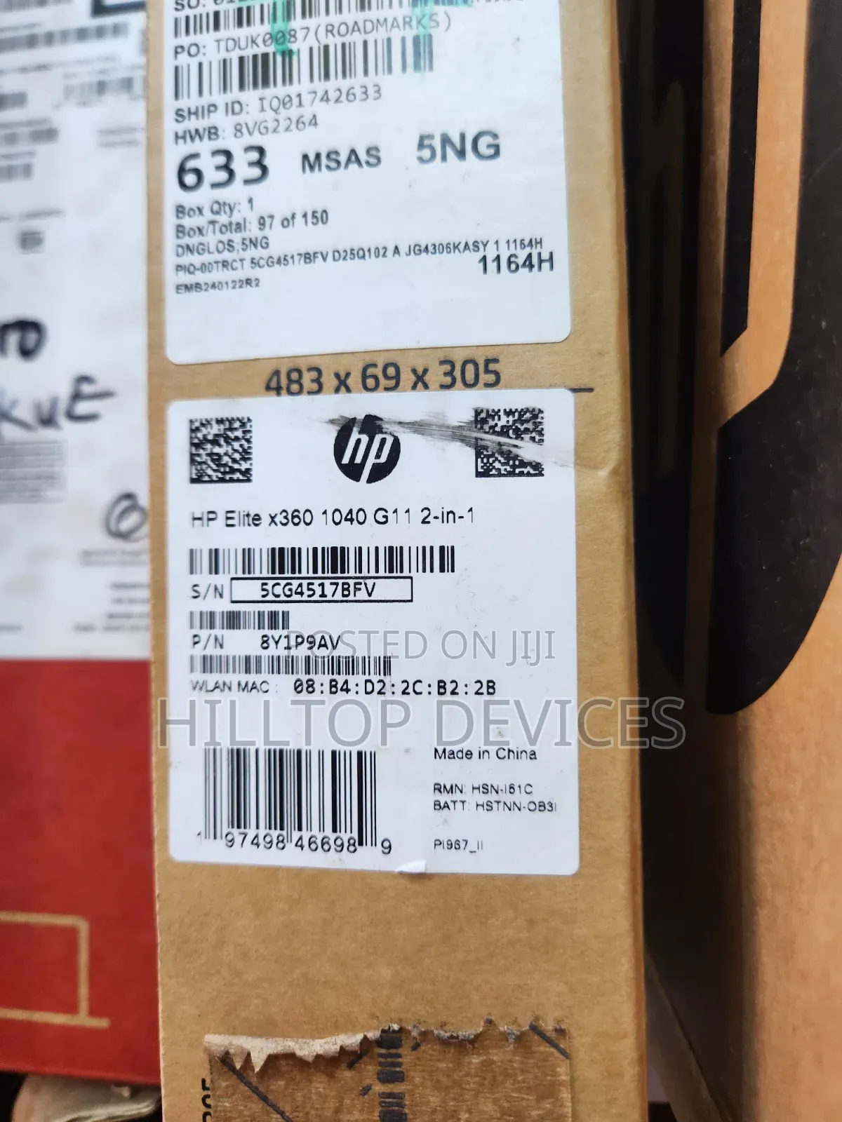 New Laptop HP EliteBook 1040 16GB Intel Core Ultra 7 SSD 512GB
