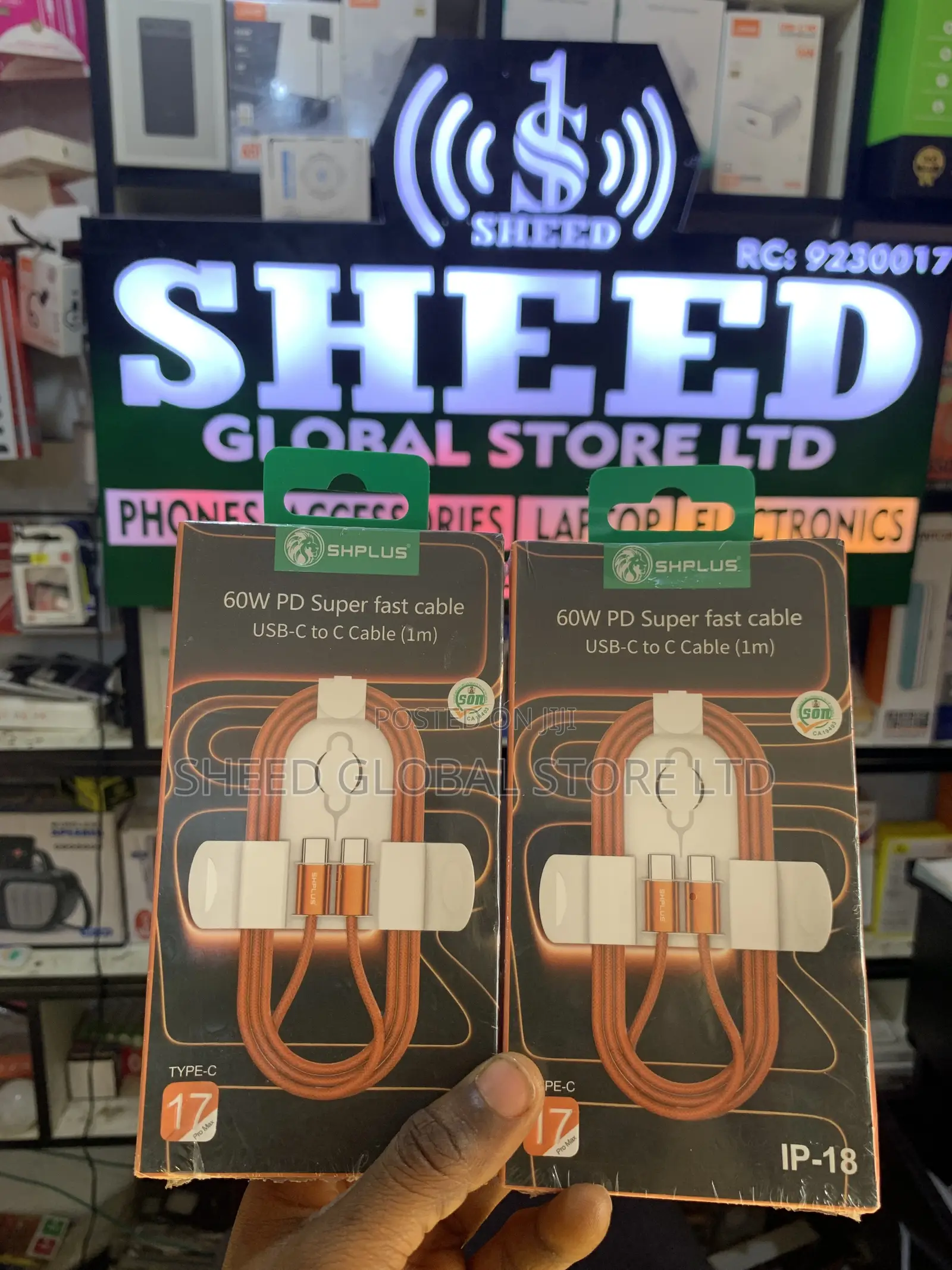 Shplus Cable Type C to Type C
