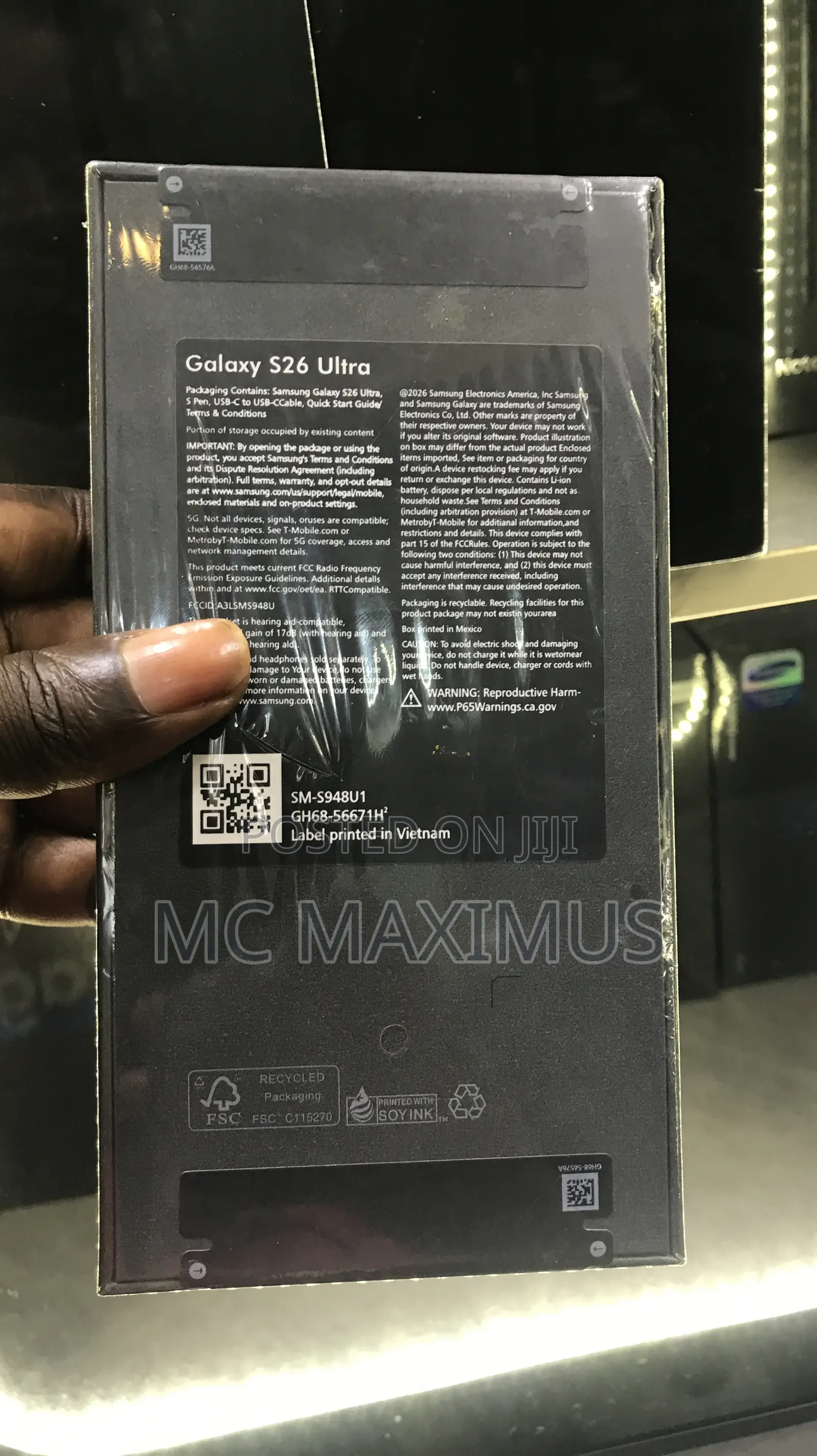 New Samsung Galaxy S26 Ultra 5G 512 GB Gold