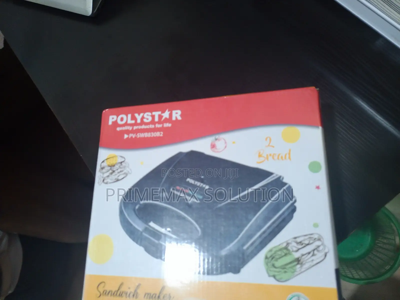 Polystar Triangle Sandwich Maker PV-SWB830B2 – Fast Reliable