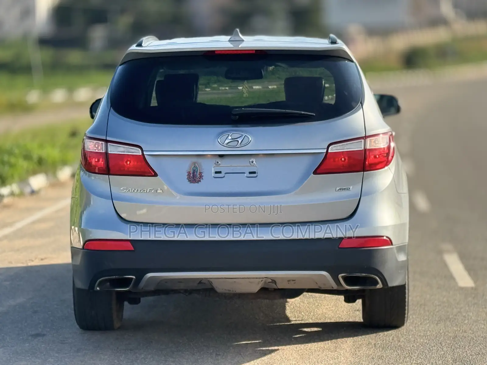Hyundai Santa Fe GLS 4dr SUV AWD (3.3L 6cyl 6A) 2015 Gray
