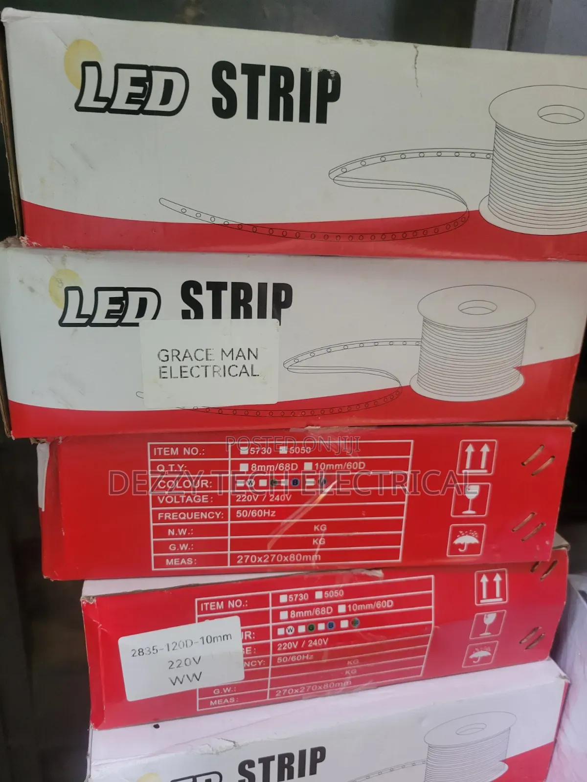 Single-Color LED Tape Lights (Or Strip Lights)