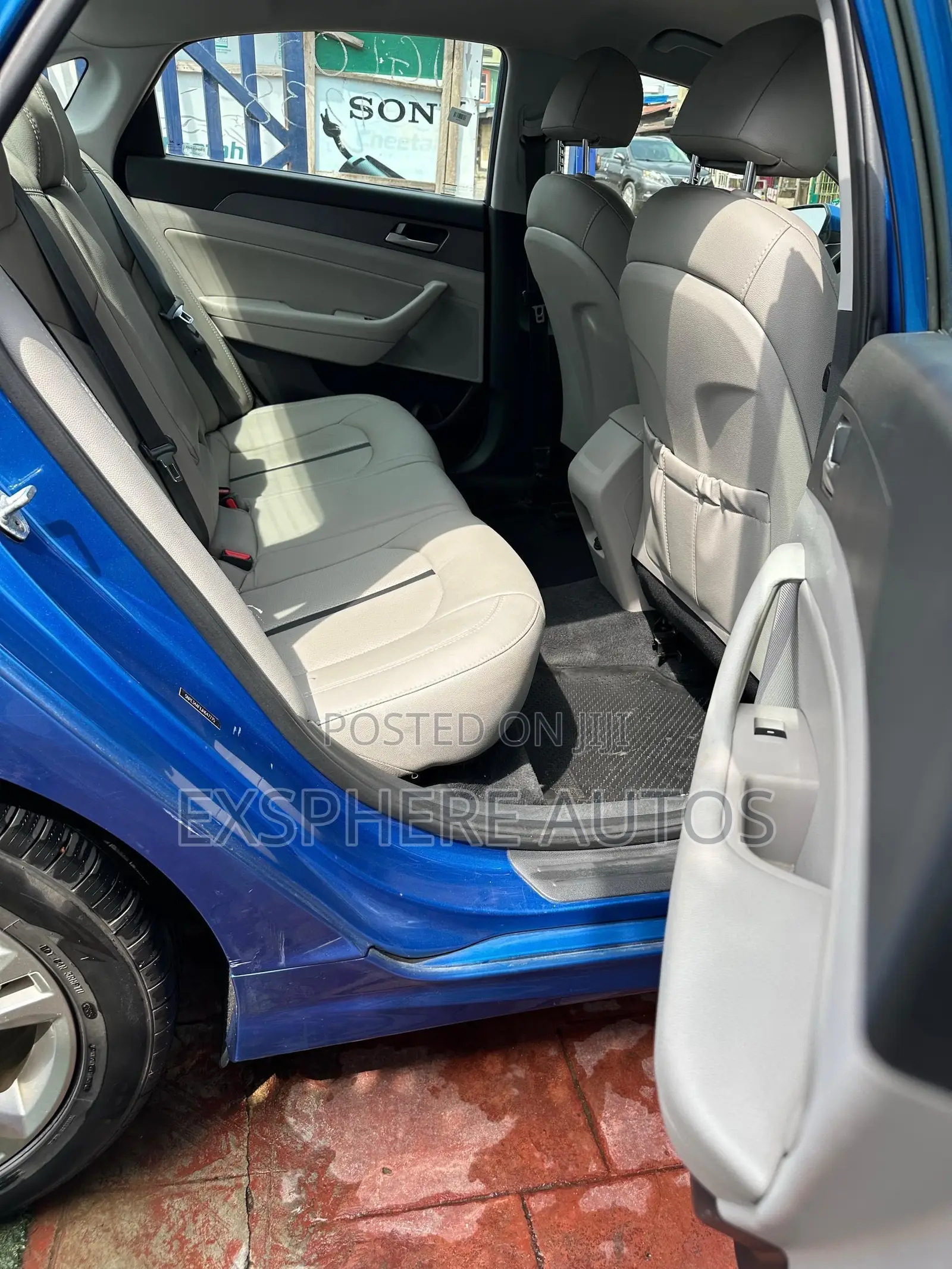 Hyundai Sonata 2018 Blue