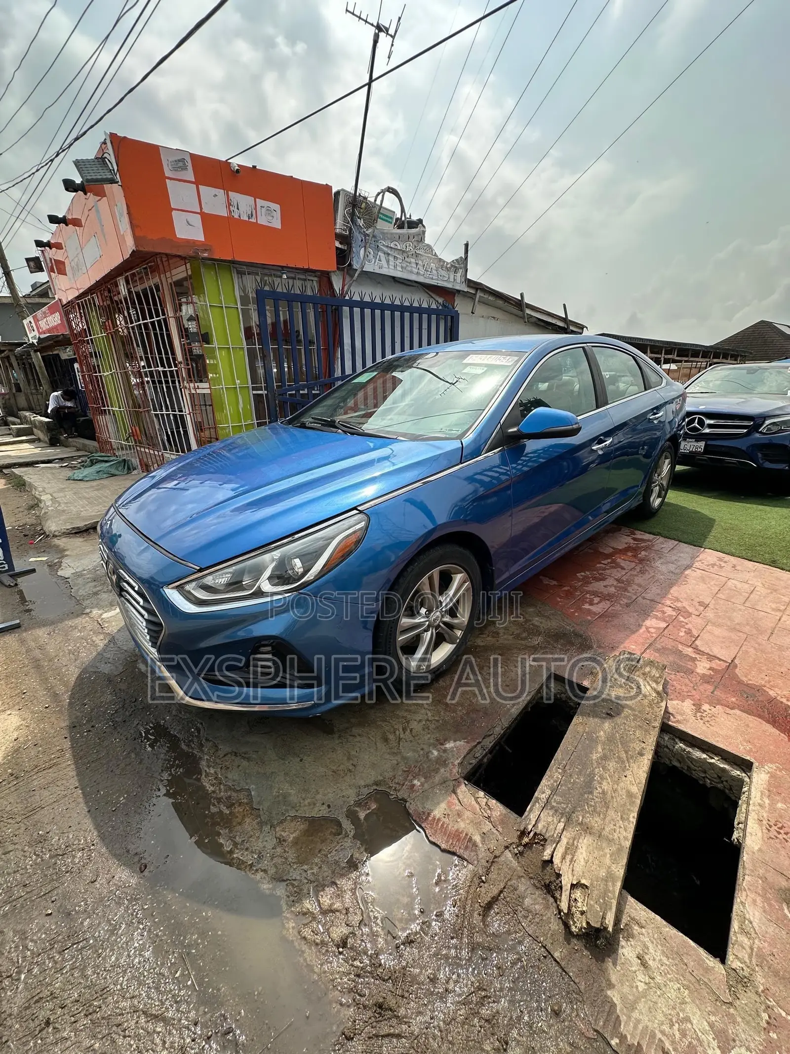 Hyundai Sonata 2018 Blue