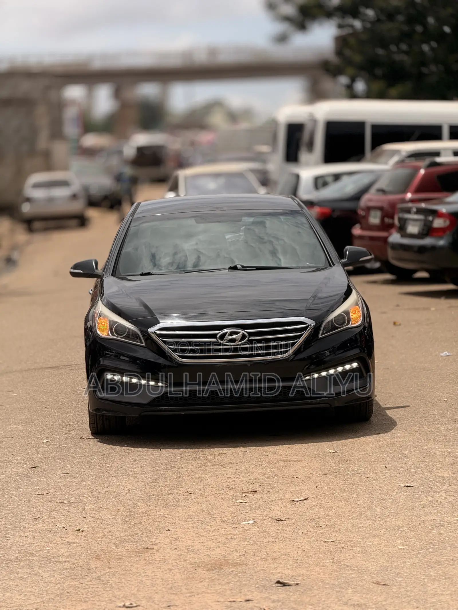 Hyundai Sonata Sport 2.0T 4dr Sedan (2.0L 4cyl Turbo 6A) 2015 Black