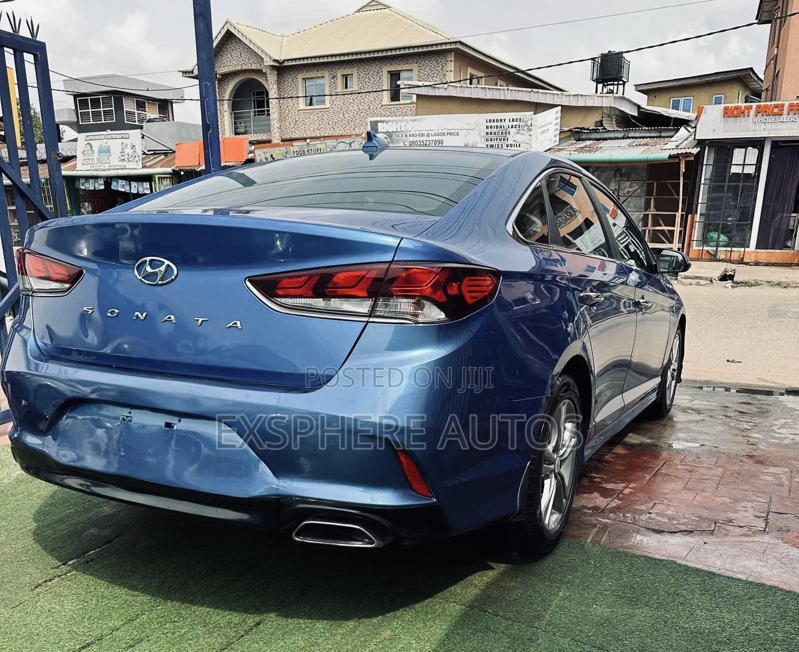 Hyundai Sonata 2018 Blue