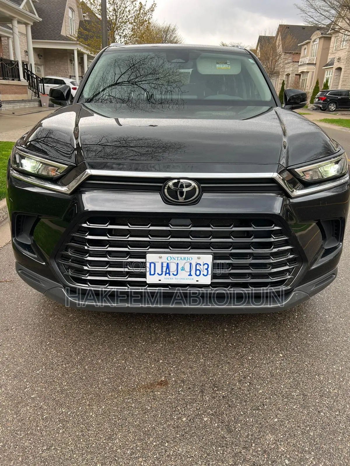 Toyota Highlander XLE AWD 2024 Black