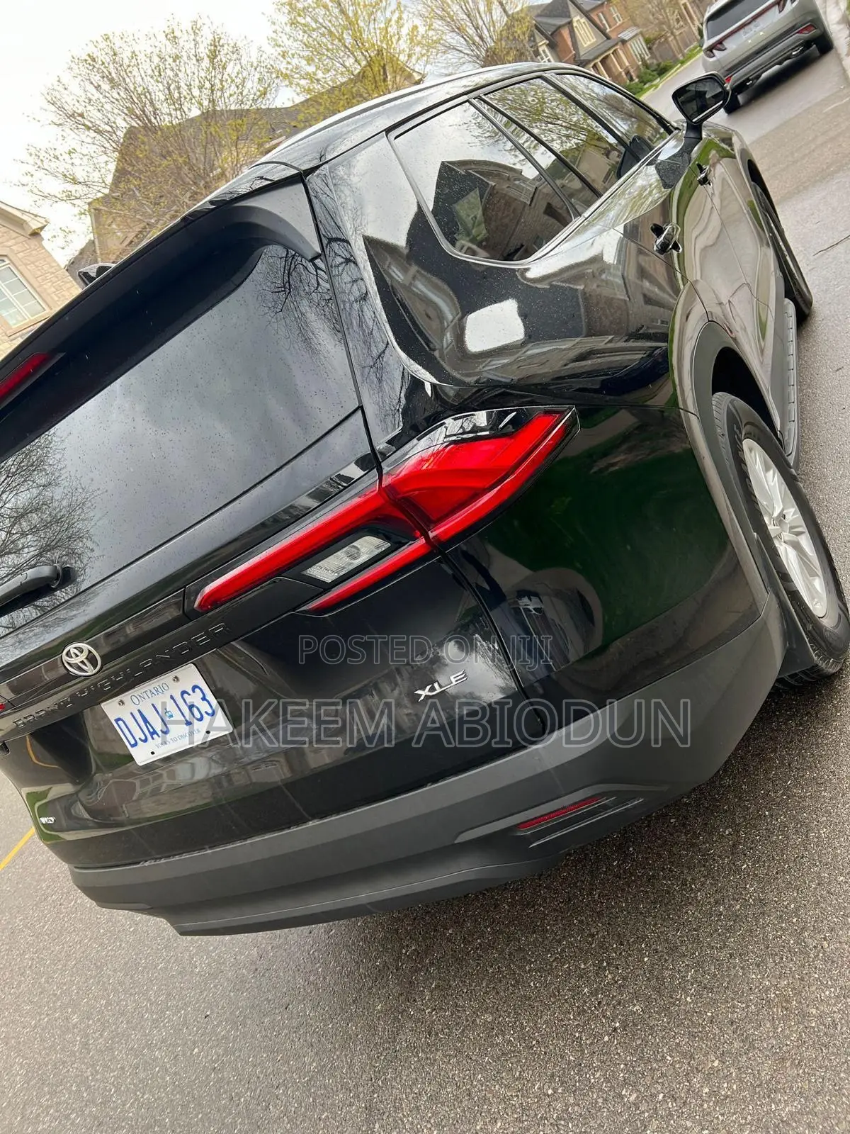 Toyota Highlander XLE AWD 2024 Black