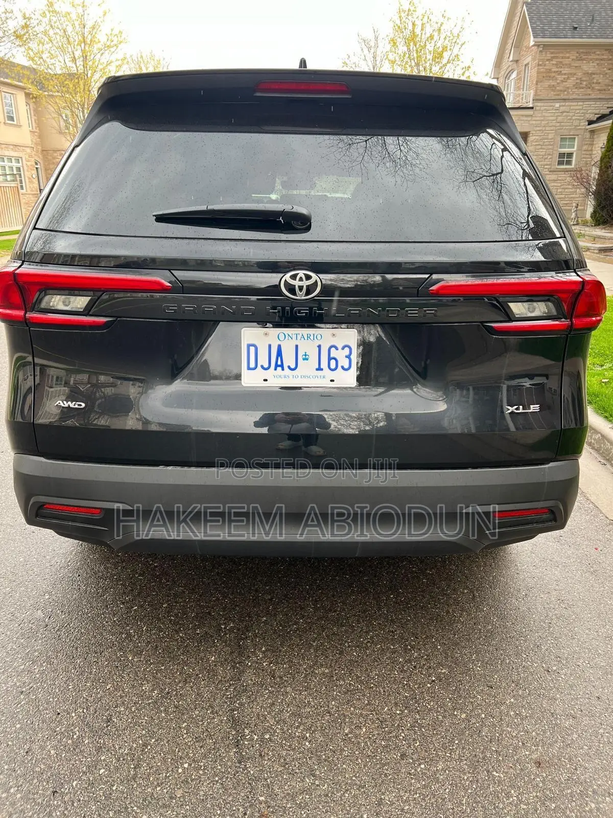 Toyota Highlander XLE AWD 2024 Black