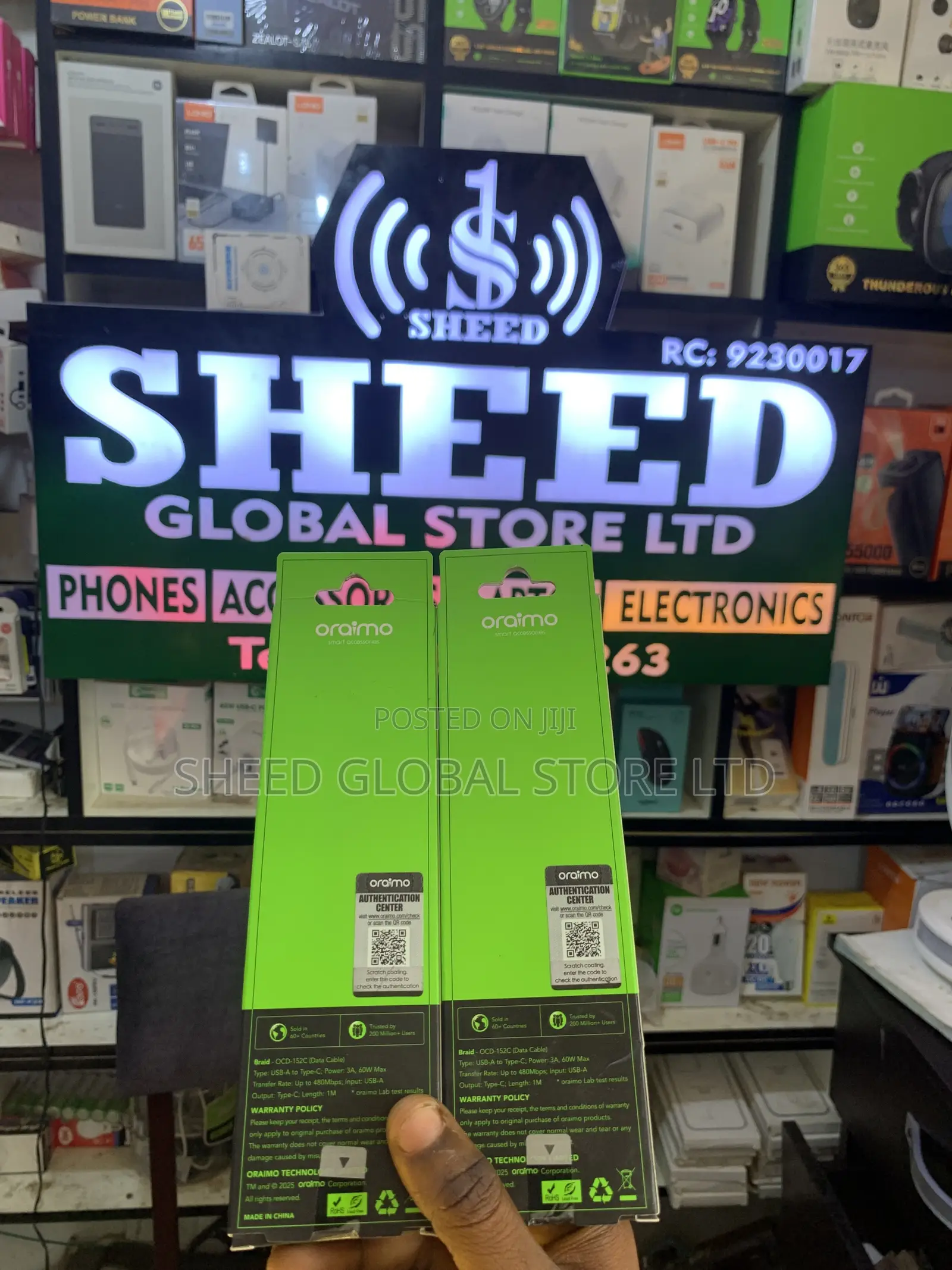 Oraimo Cable