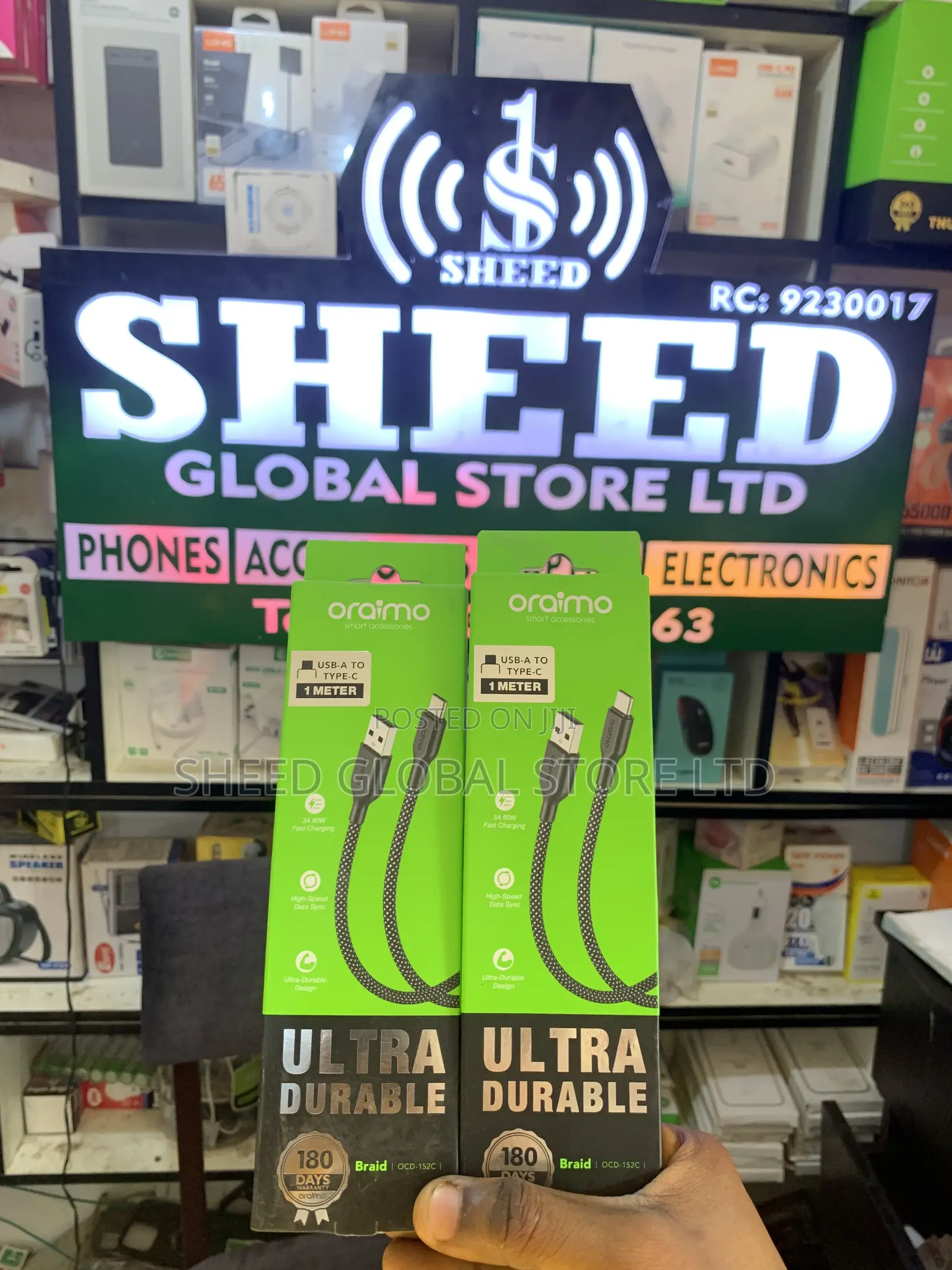 Oraimo Cable