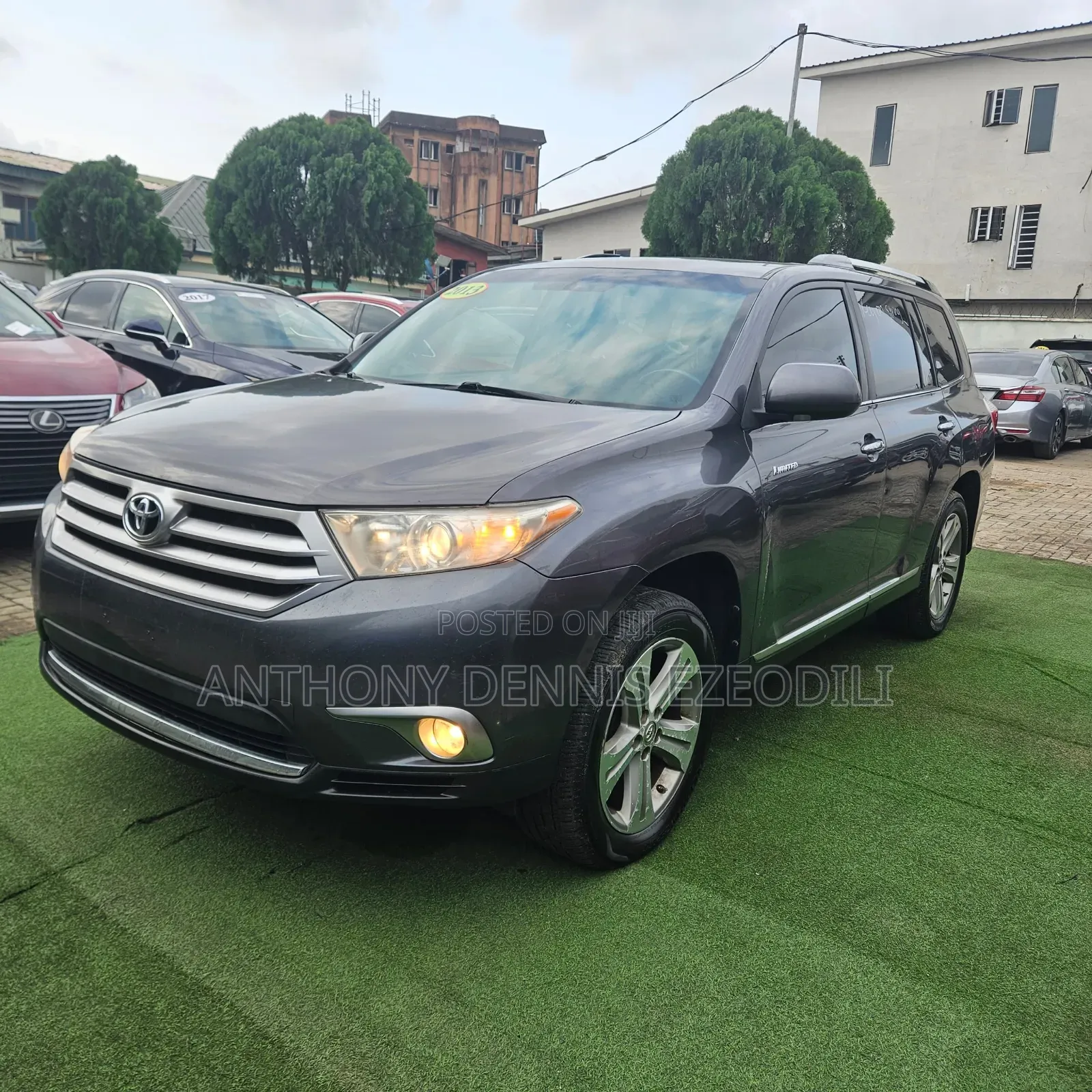 Toyota Highlander Limited 3.5l 4WD 2013 Gray
