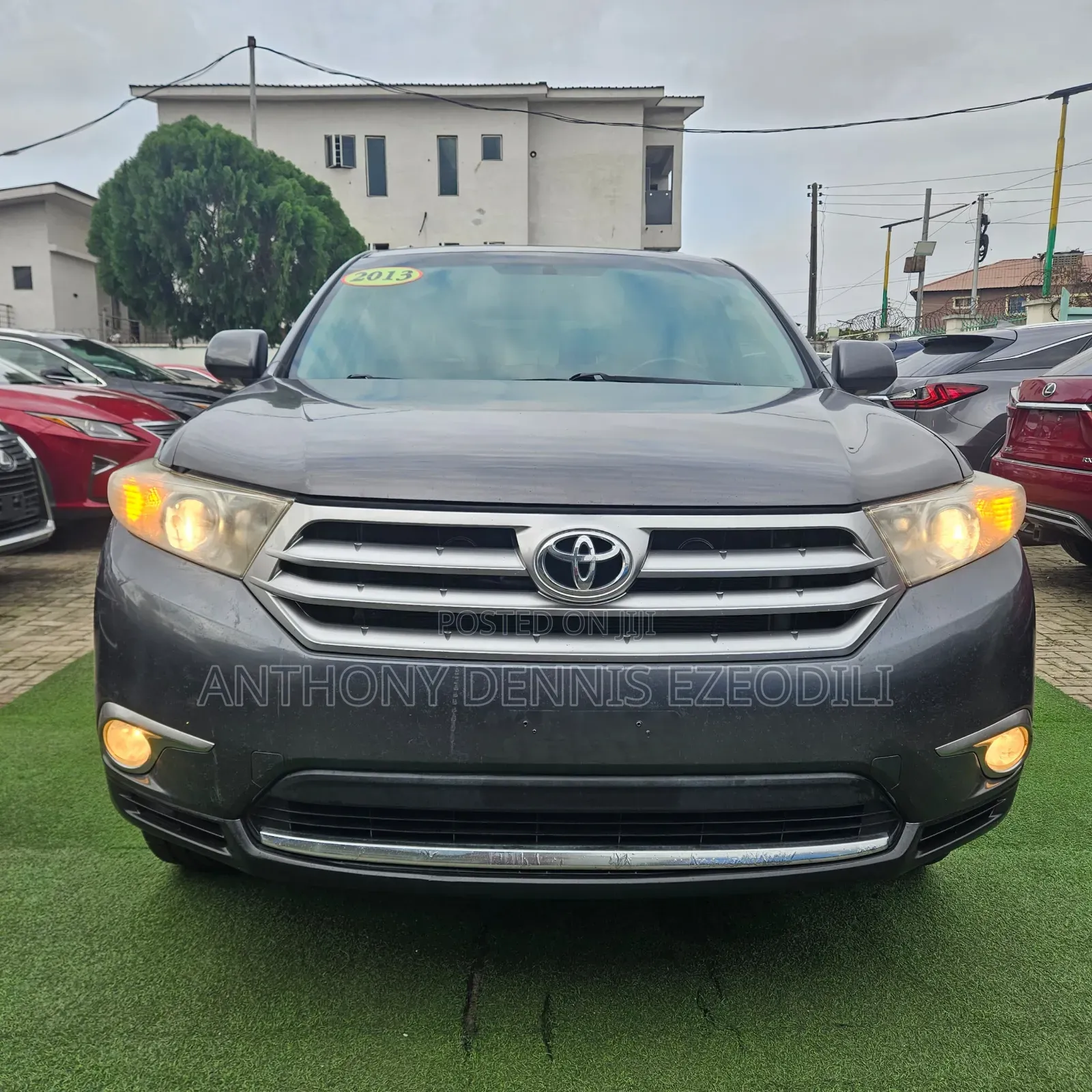 Toyota Highlander Limited 3.5l 4WD 2013 Gray