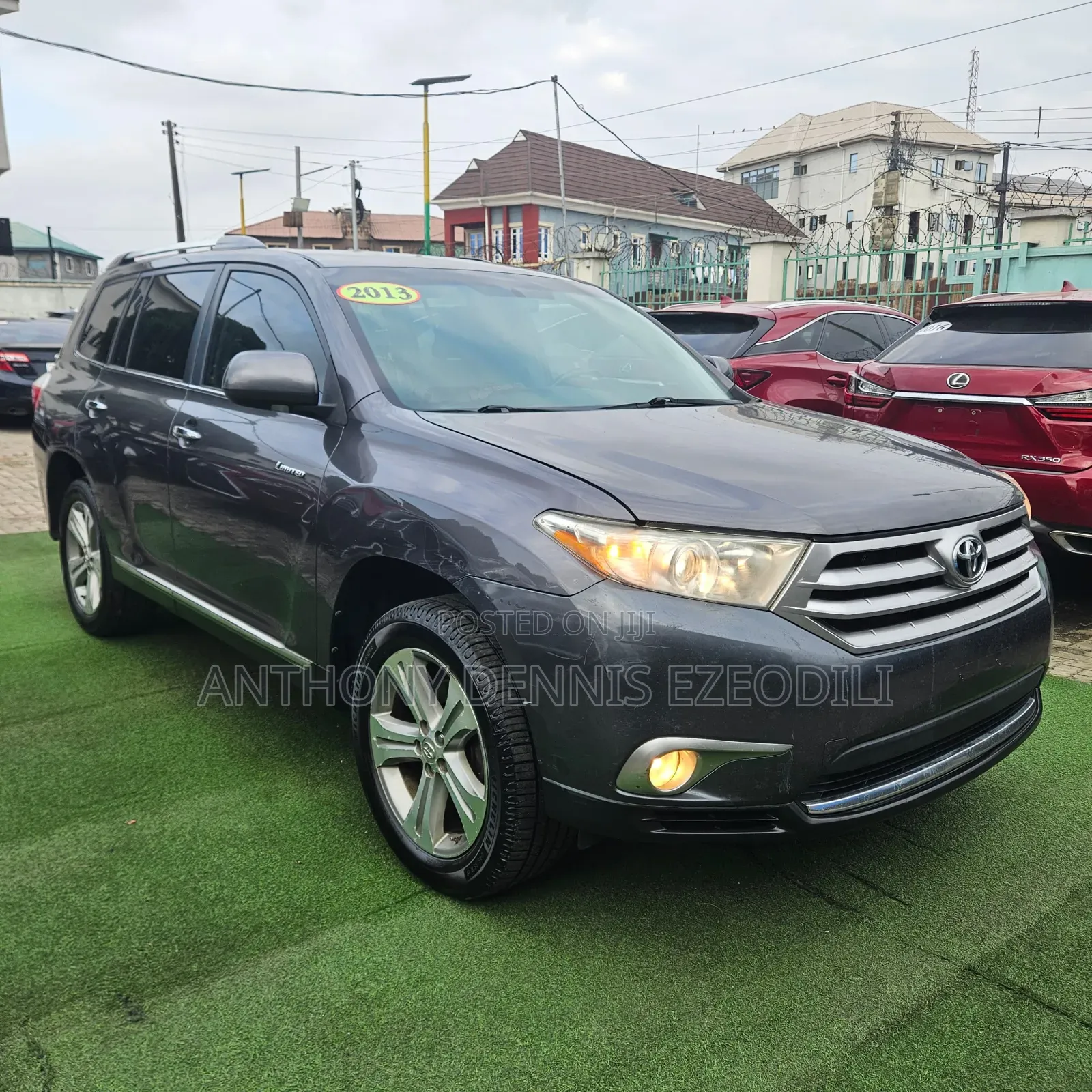 Toyota Highlander Limited 3.5l 4WD 2013 Gray