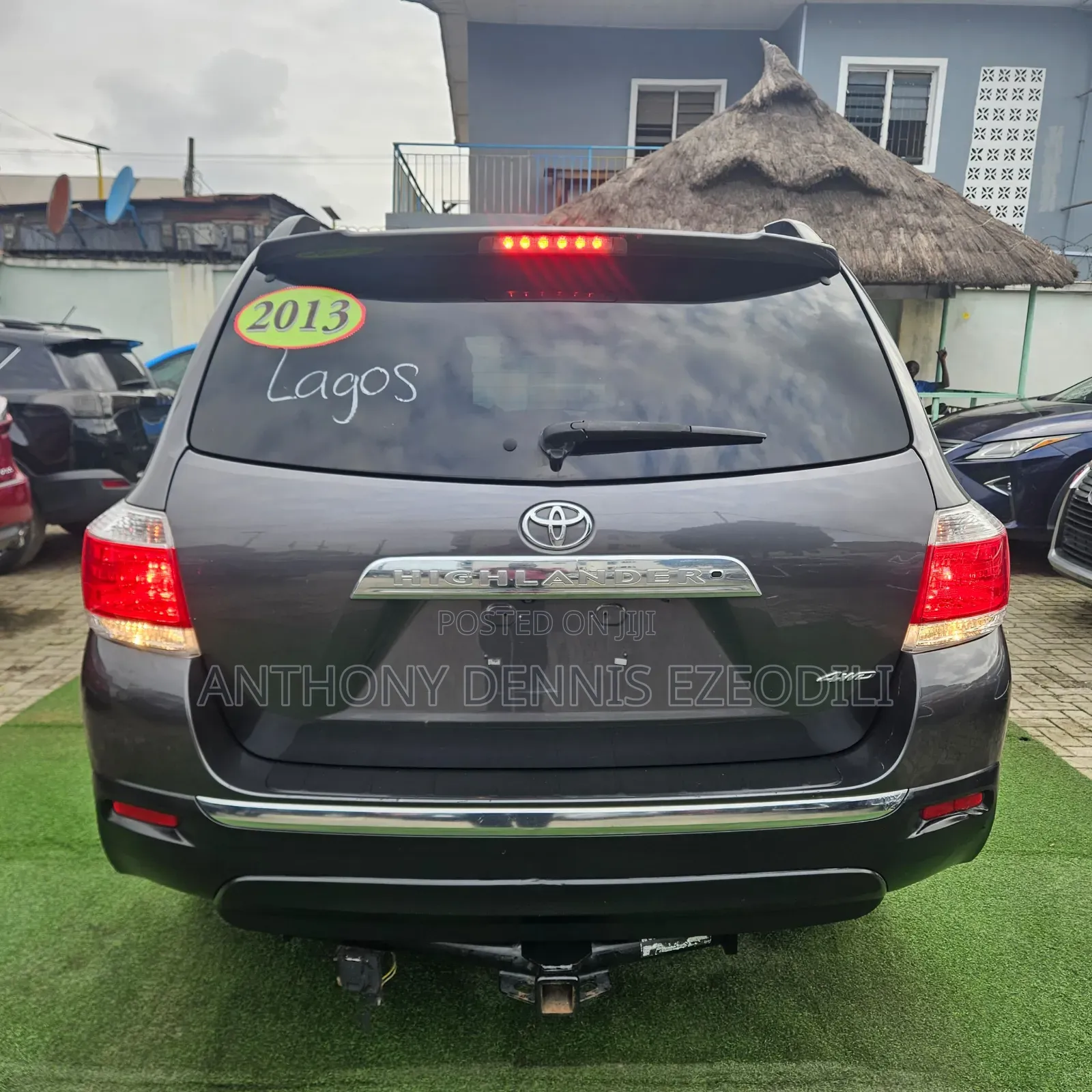 Toyota Highlander Limited 3.5l 4WD 2013 Gray
