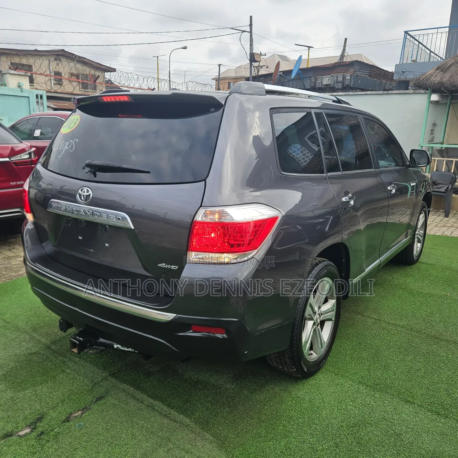 Toyota Highlander Limited 3.5l 4WD 2013 Gray