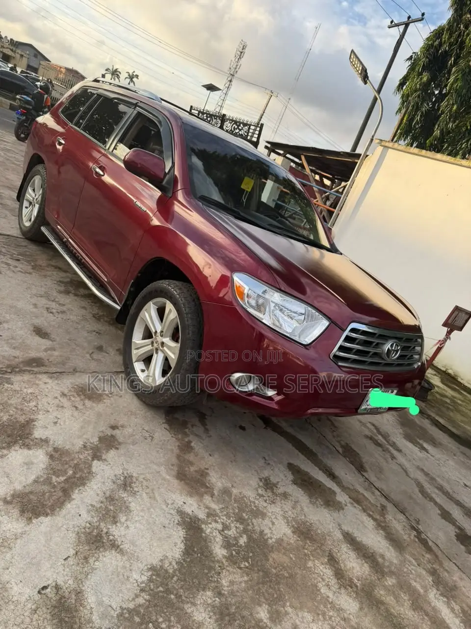 Toyota Highlander Limited 4x4 2008 Red