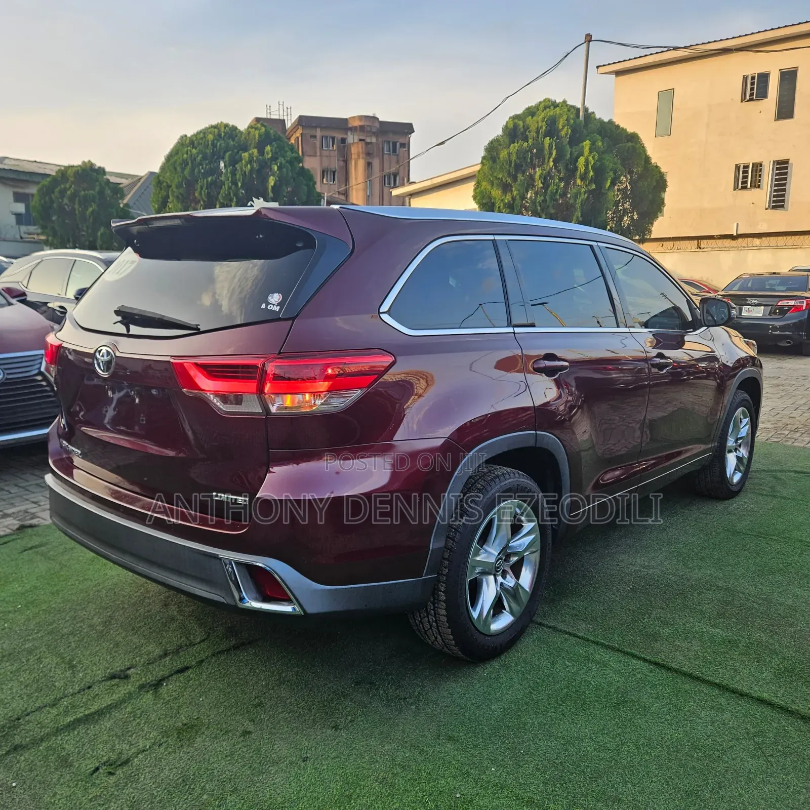 Toyota Highlander 2017 Burgundy