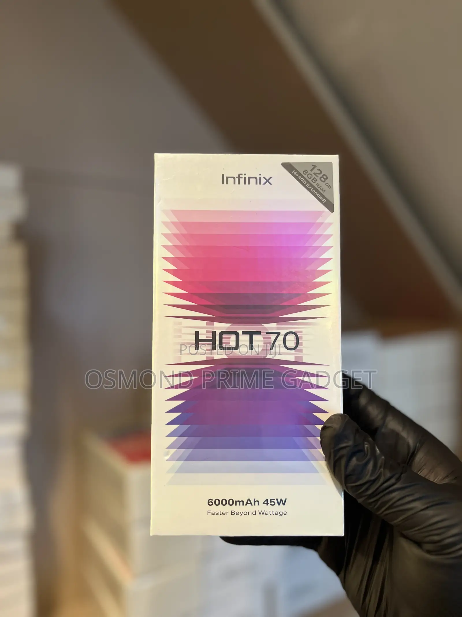 New Infinix Hot 70 128 GB