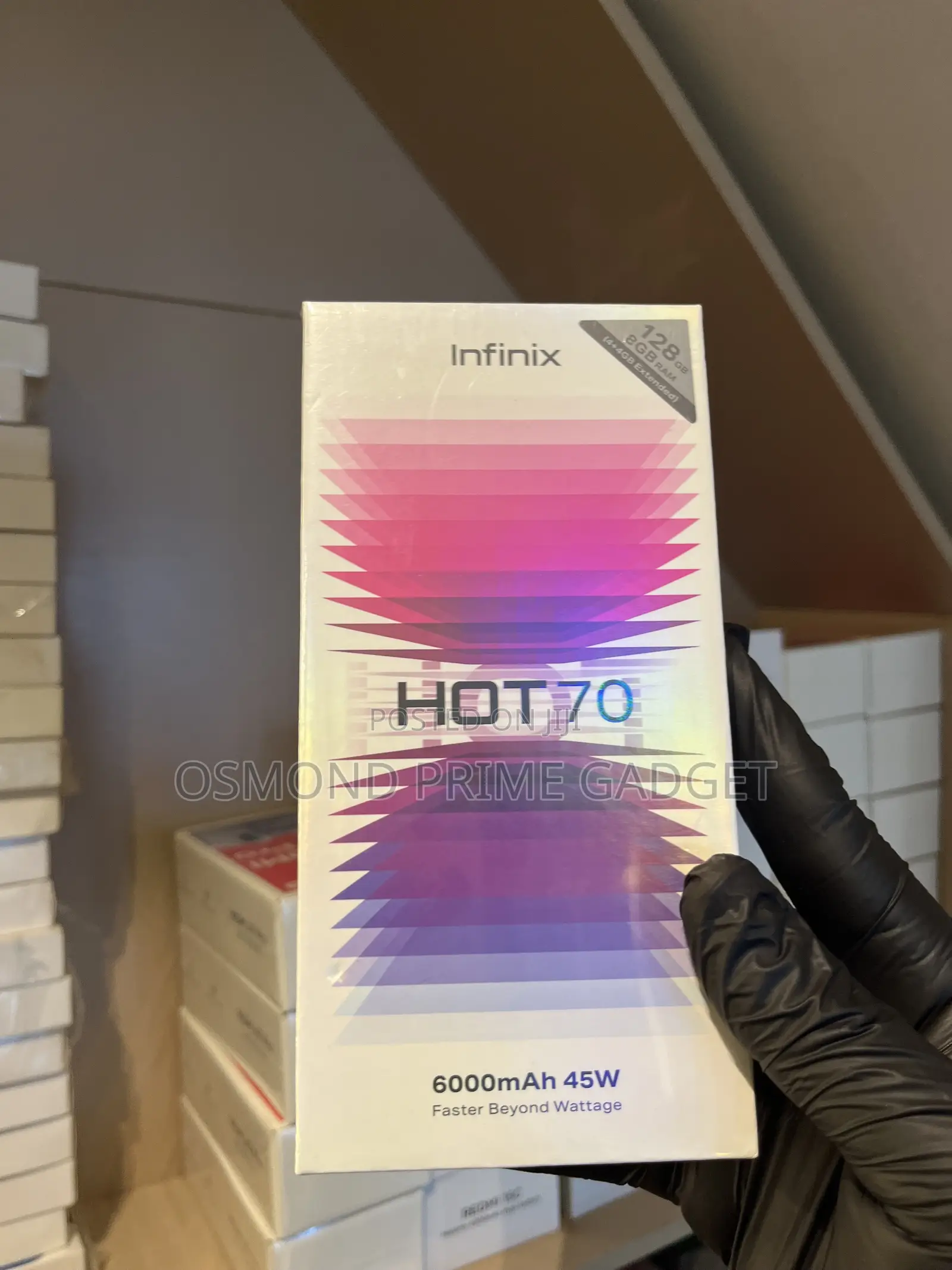 New Infinix Hot 70 128 GB