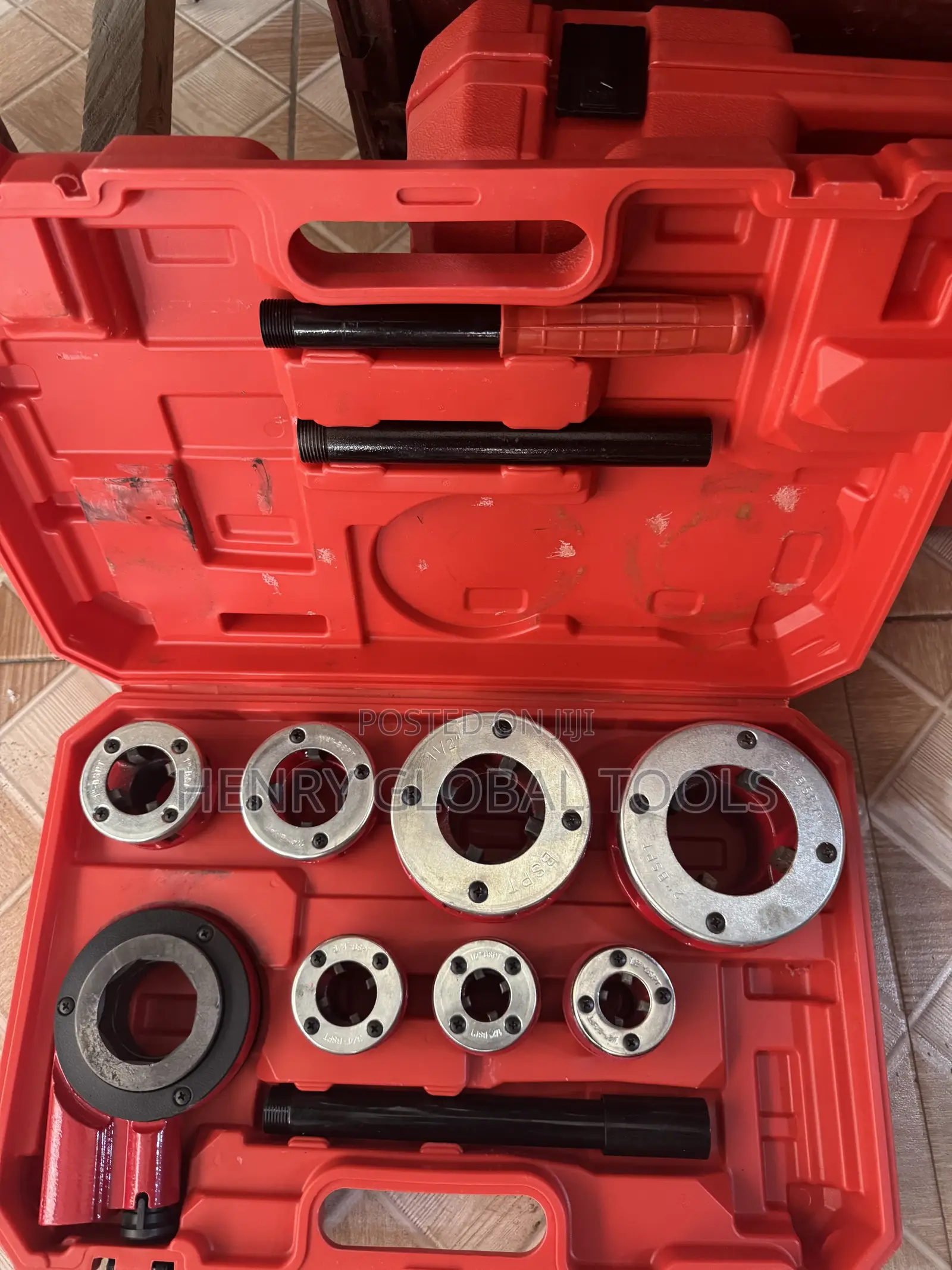 1/2”-2” Ratchet Pipe Treading Machine