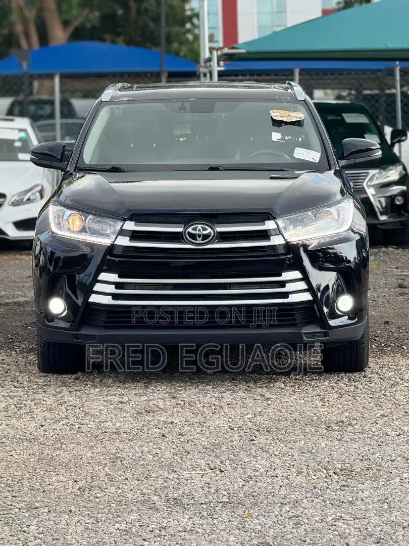 Toyota Highlander XLE V6 4x2 (3.5L 6cyl 6A) 2016 Black