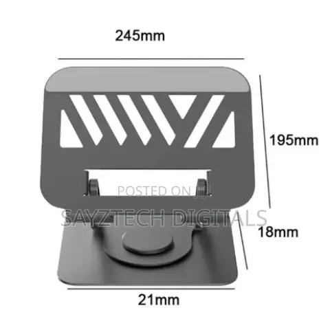 Rotating Laptop Stand for Desk Metal