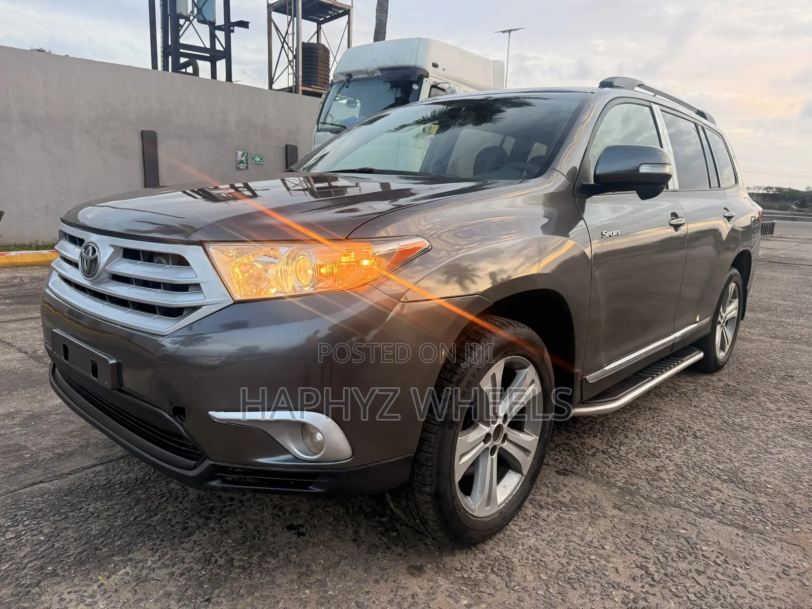 Toyota Highlander Sport 2009 Gray