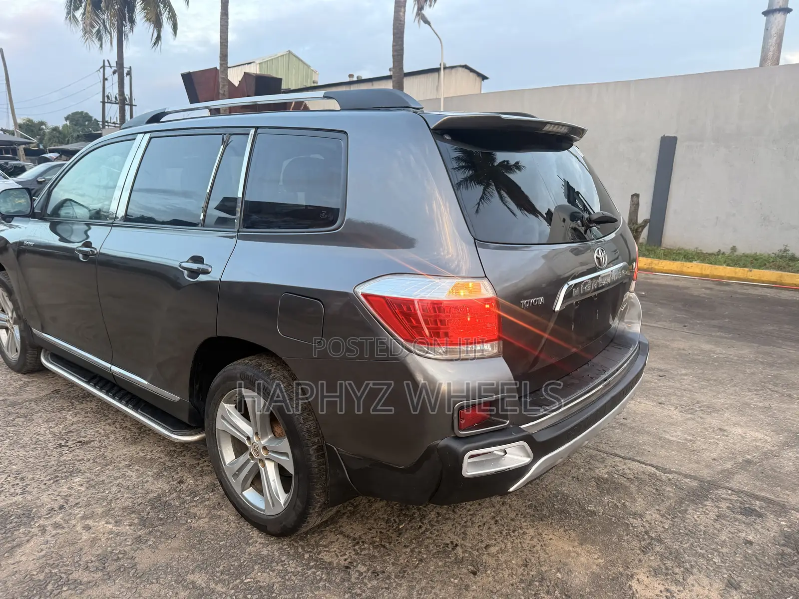 Toyota Highlander Sport 2009 Gray