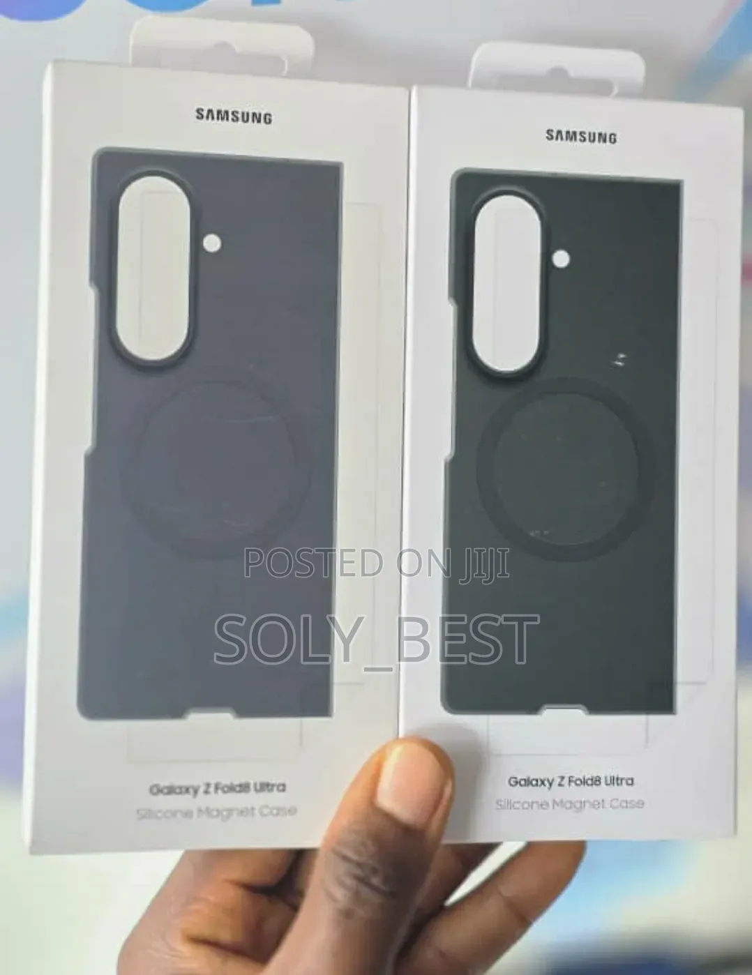 Official Samsung Galaxy Z Fold8 Ultra|8 Origina Silicone Magnetic Case