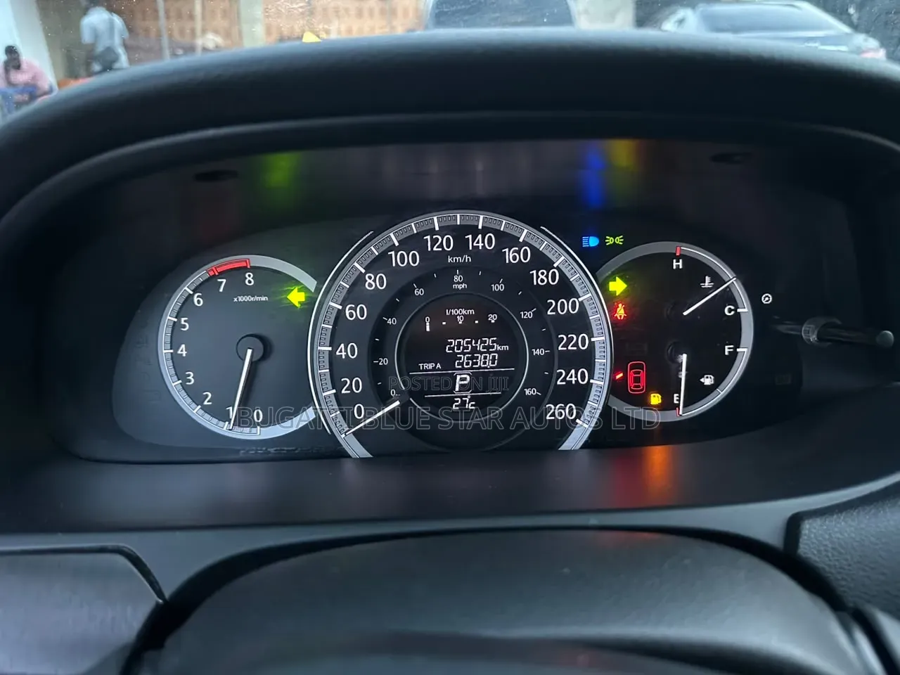 Honda Accord 2016 Blue