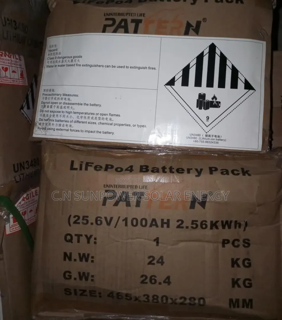 2.5kwh/24v Patern Lithium-Ion Phosphate Energy Storage Battery System