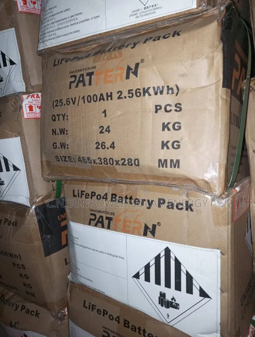 2.5kwh/24v Patern Lithium-Ion Phosphate Energy Storage Battery System