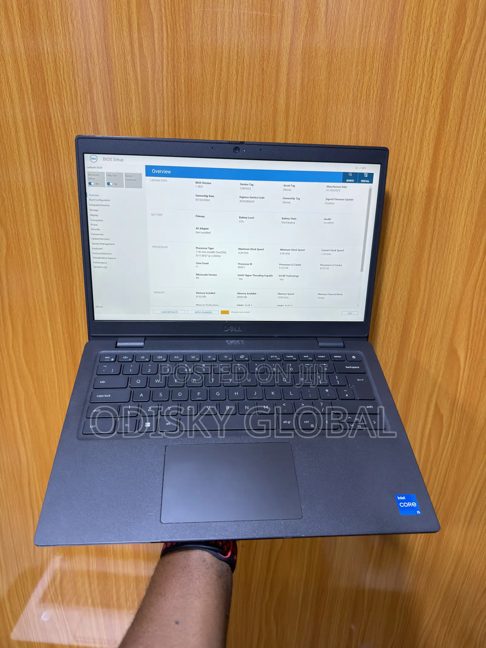 Laptop Dell Latitude 3420 8GB Intel Core i5 SSD 256GB