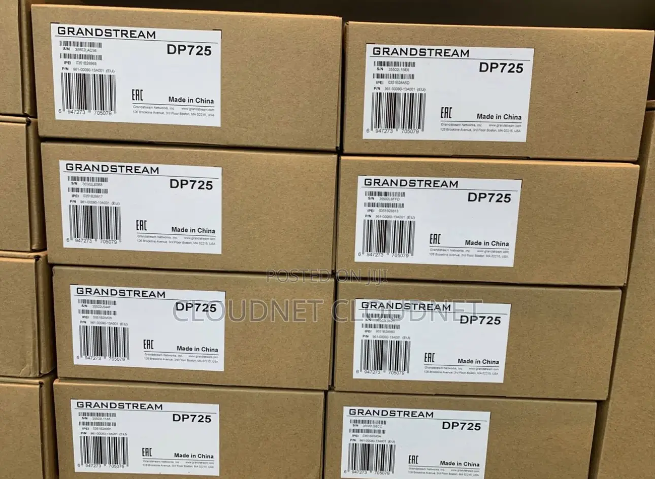 The Grandstream DP725 DECT Cordless HD IP Handset