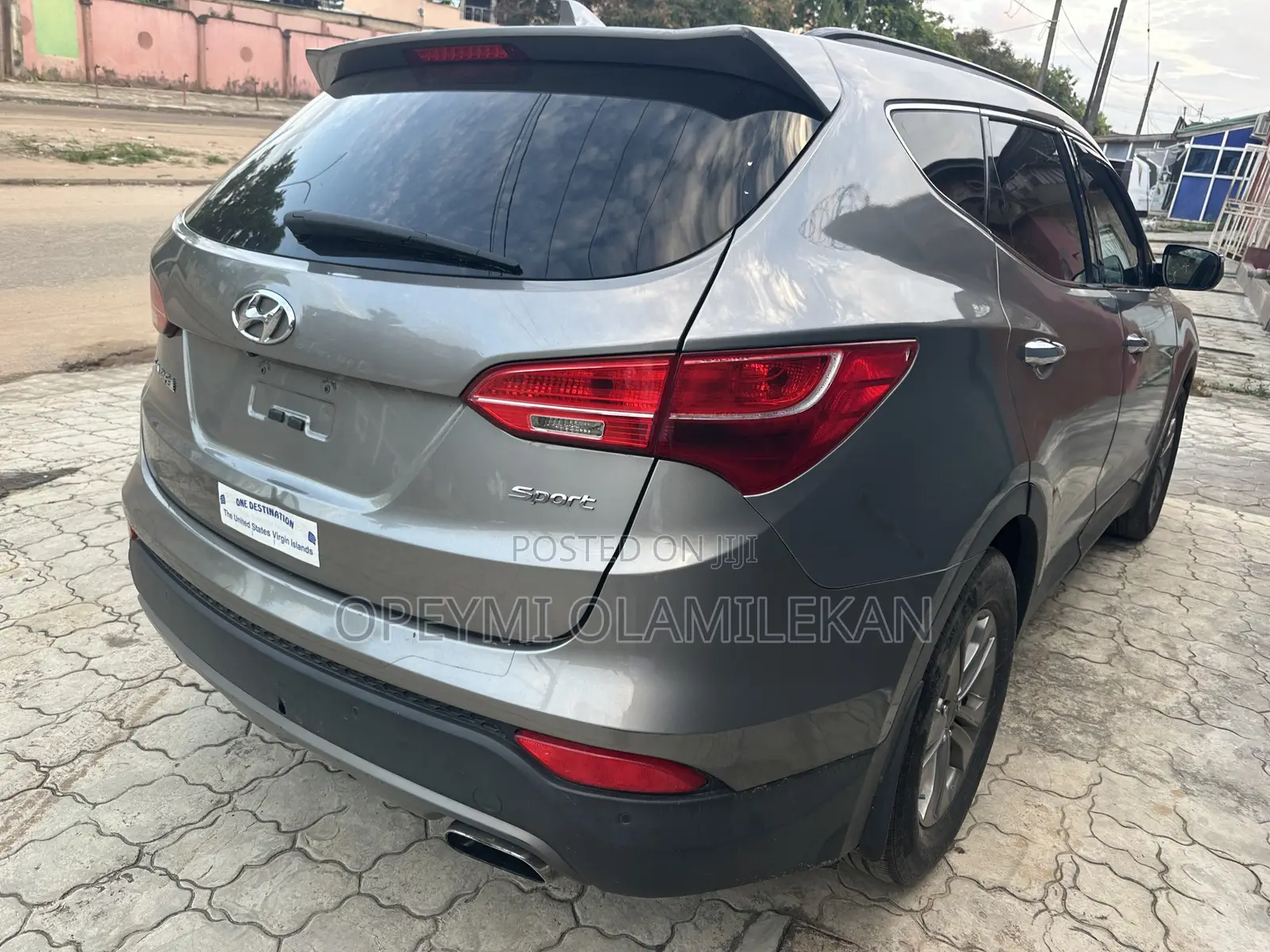Hyundai Santa Fe Limited 4dr SUV (3.3L 6cyl 6A) 2015 Gray