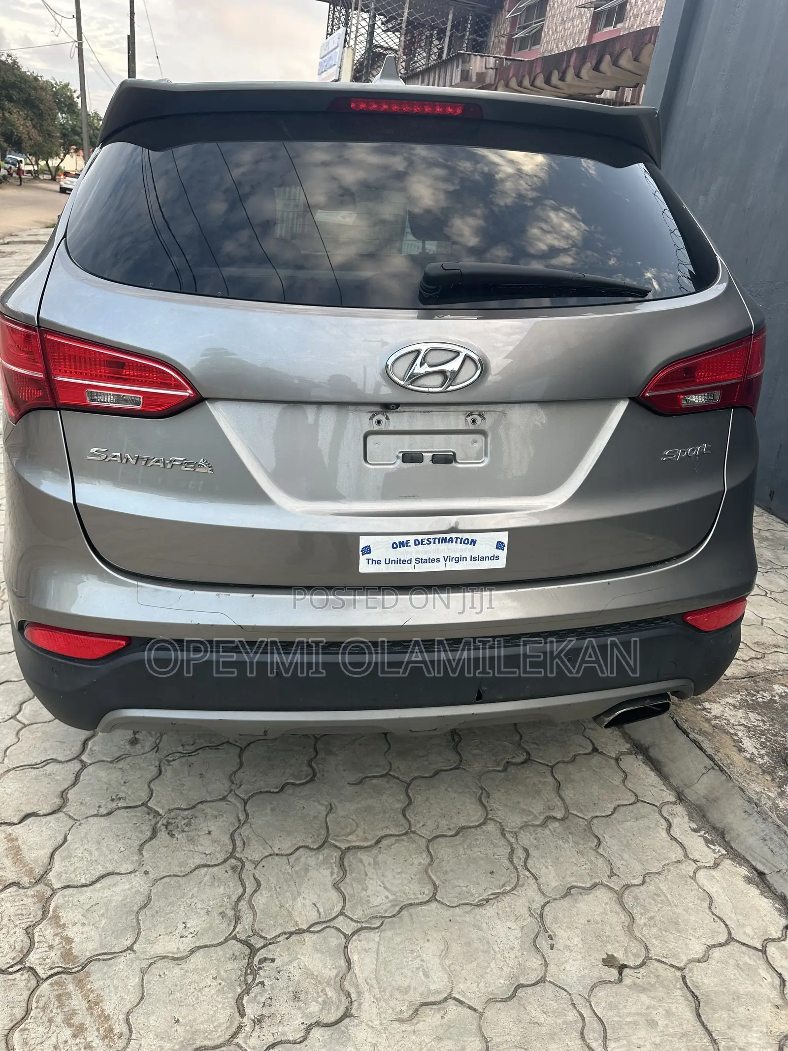 Hyundai Santa Fe Limited 4dr SUV (3.3L 6cyl 6A) 2015 Gray