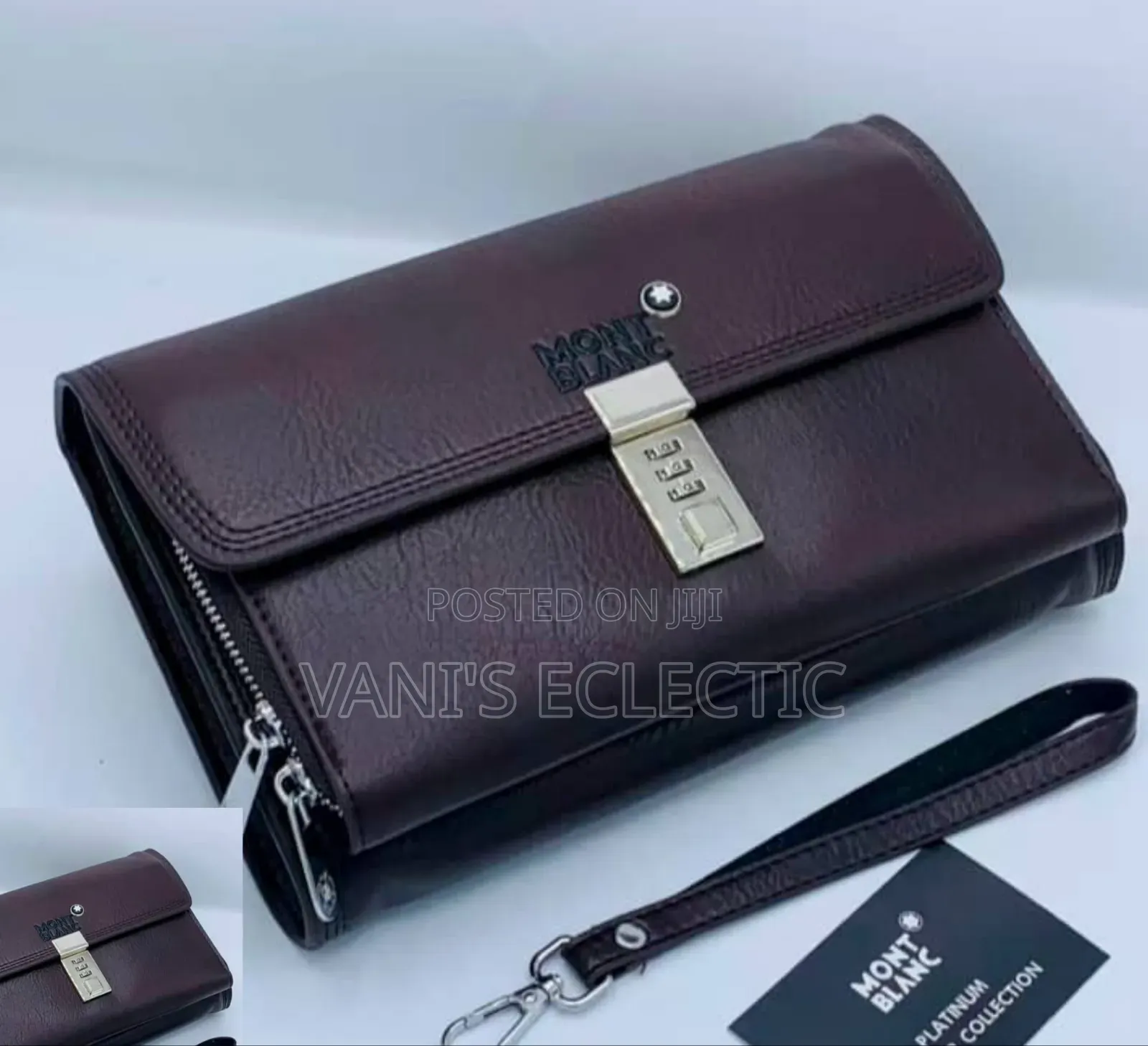 Executive Leather Purse/Clutch Bag