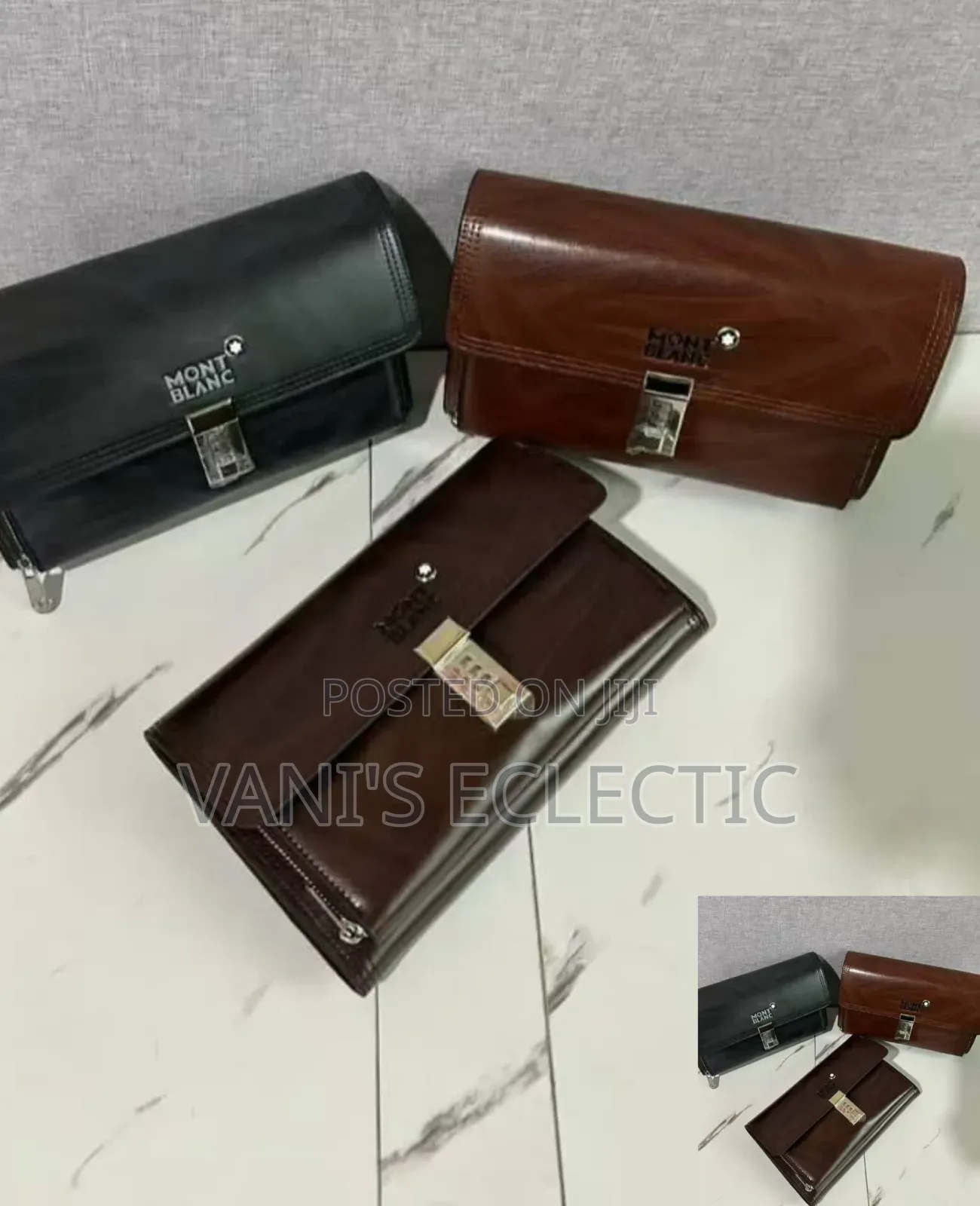Executive Leather Purse/Clutch Bag