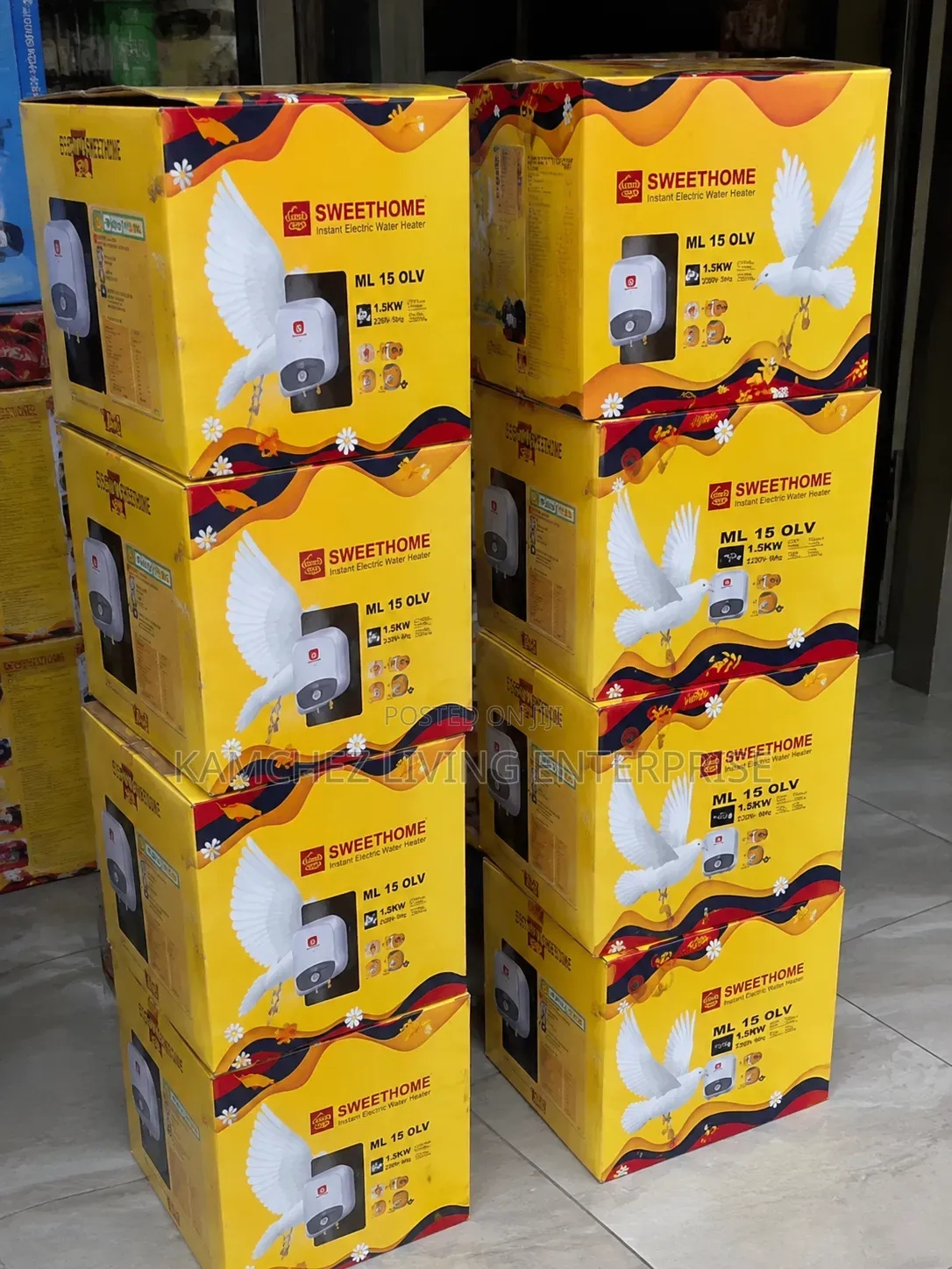 15 Liters SweetHome Electric Water Heater