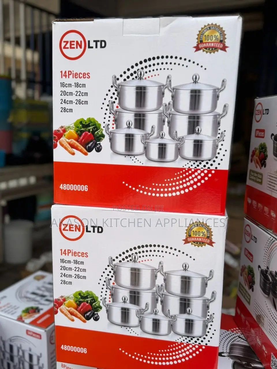 7 Set ZEN Aluminum Pot