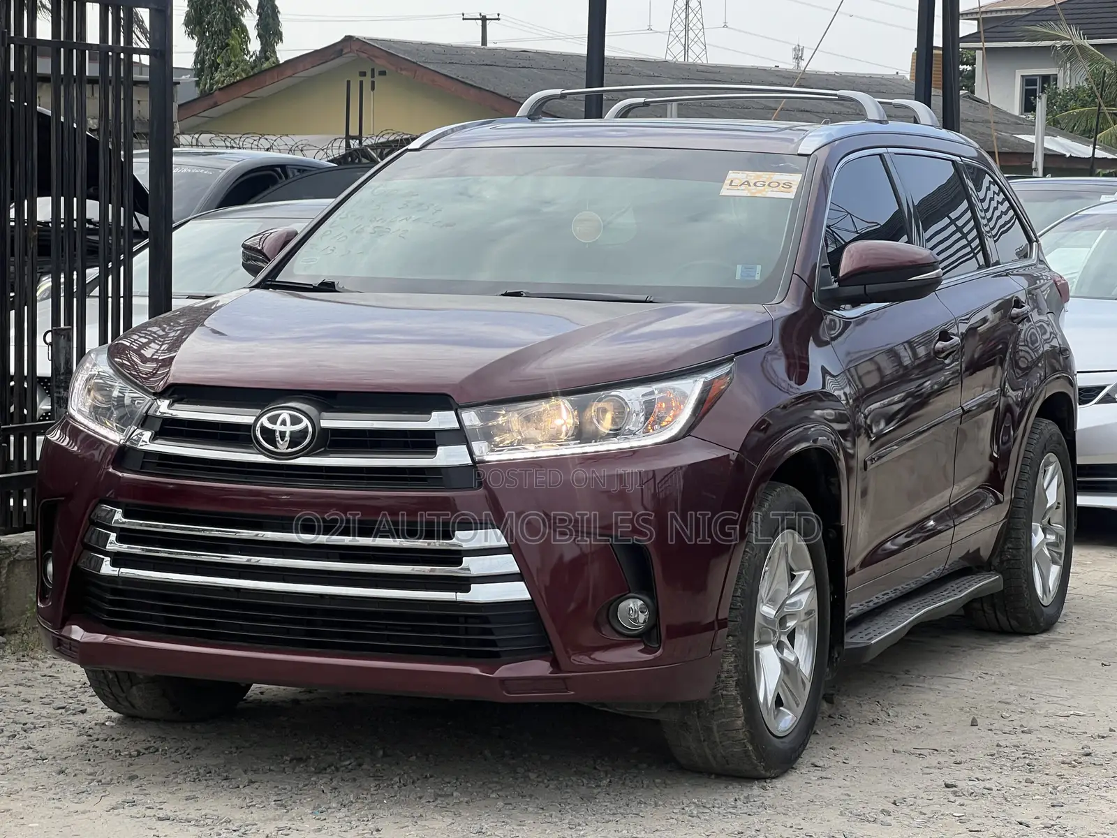 Toyota Highlander 2015 Burgundy