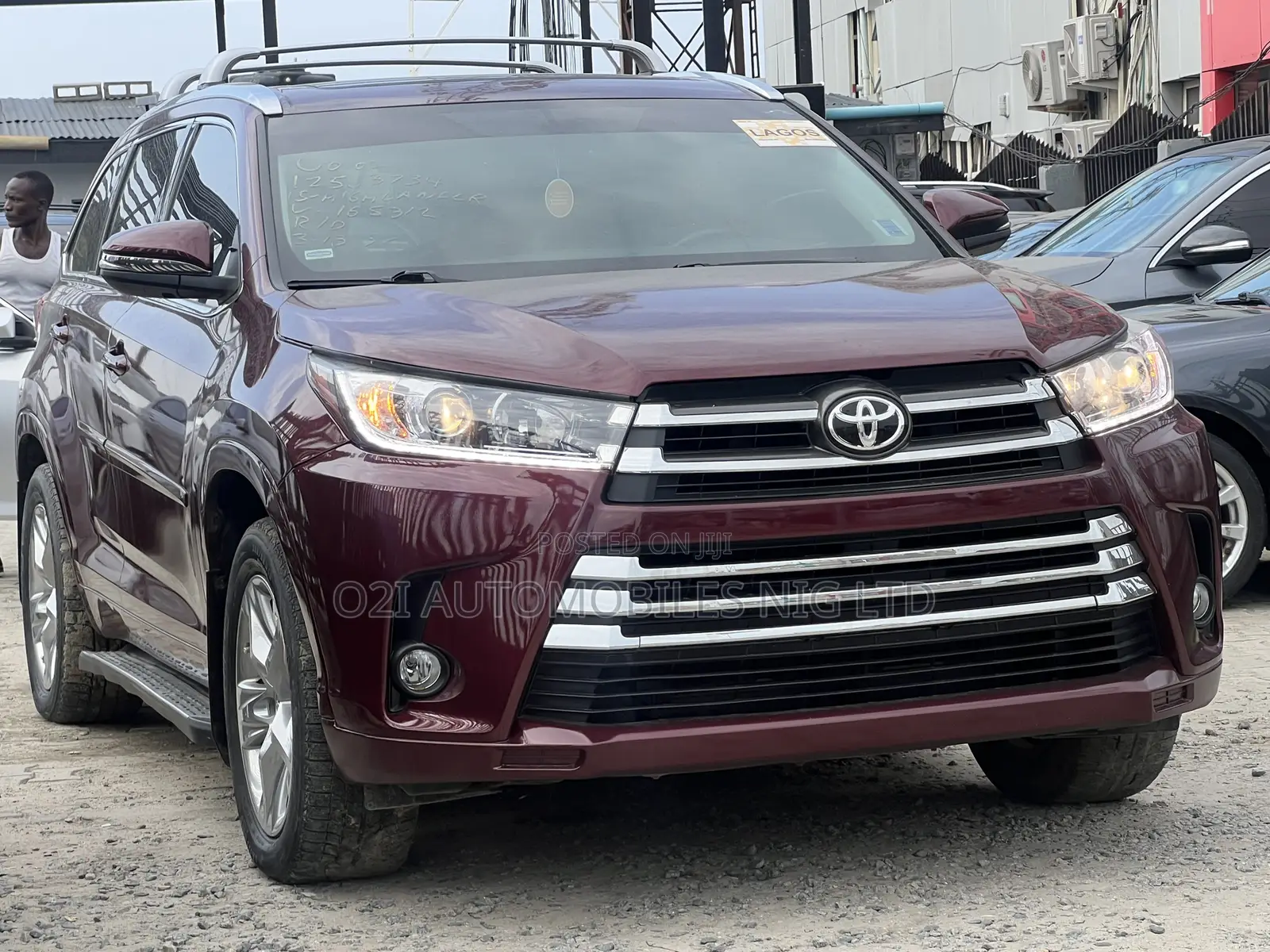 Toyota Highlander 2015 Burgundy