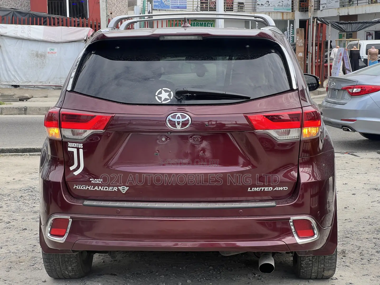 Toyota Highlander 2015 Burgundy