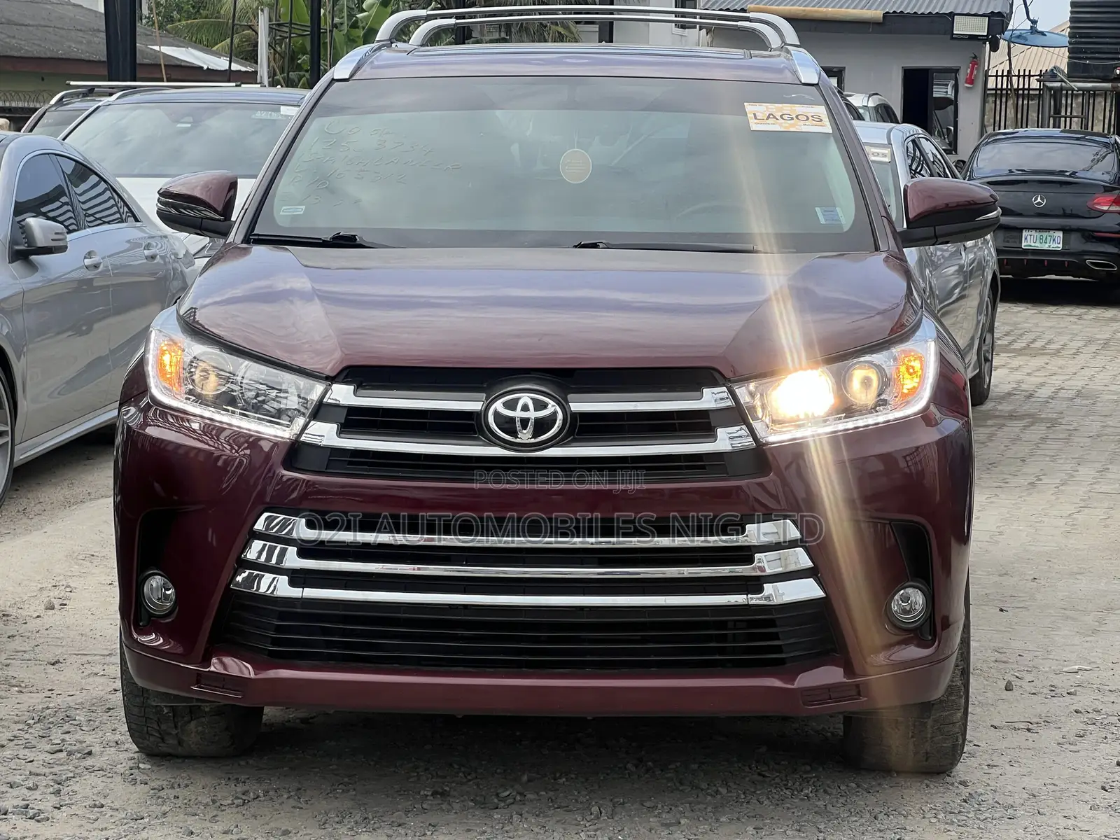 Toyota Highlander 2015 Burgundy