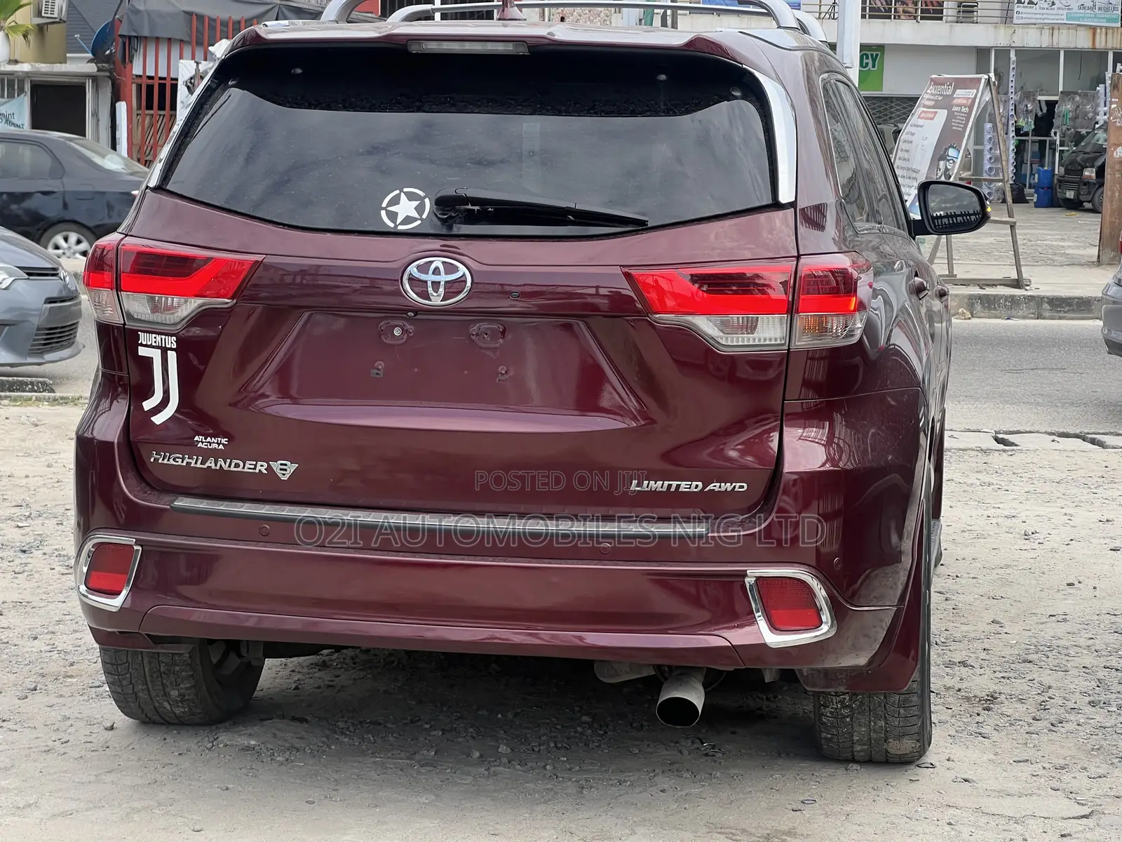 Toyota Highlander 2015 Burgundy