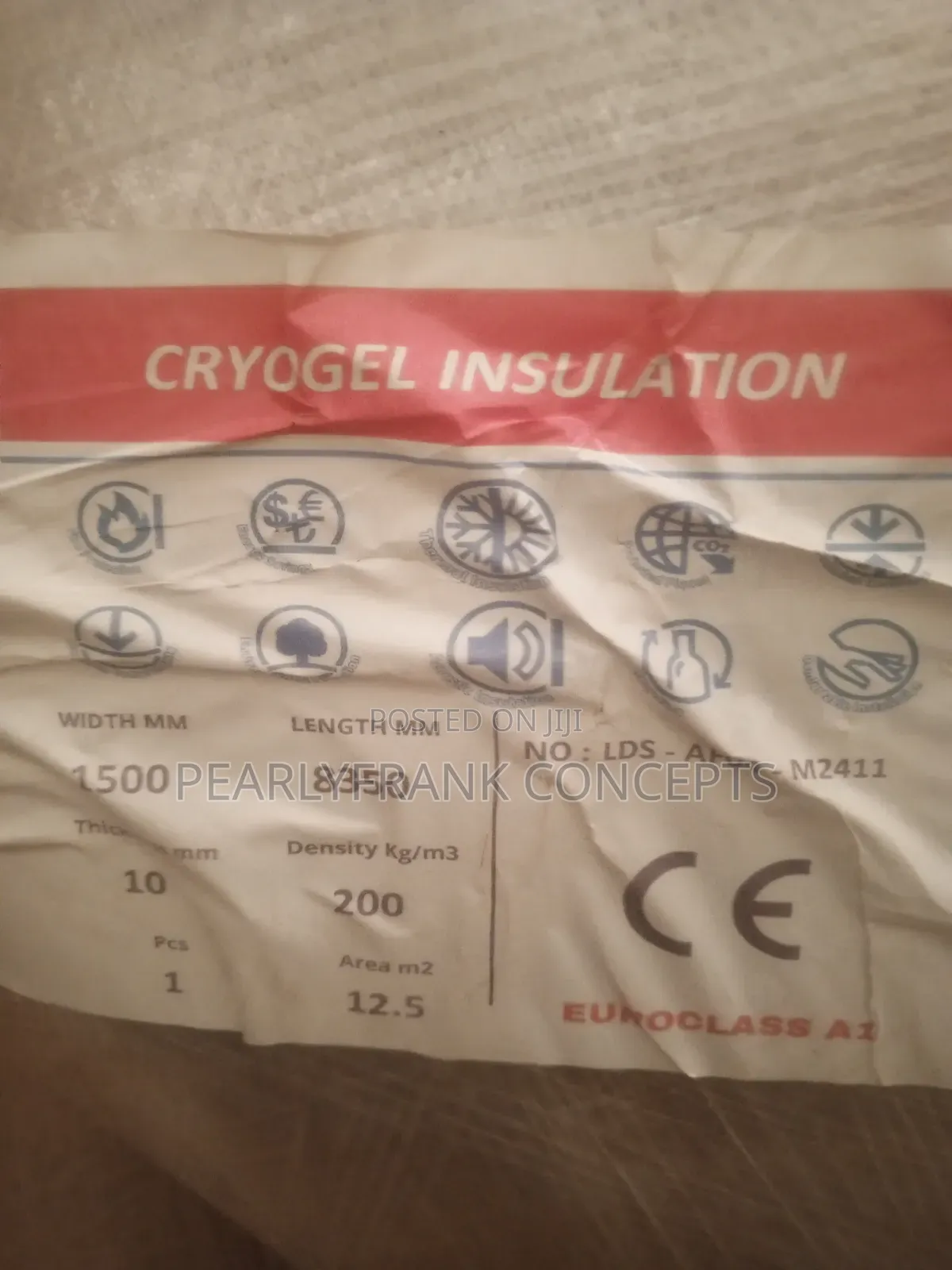 Cryogel Insulation